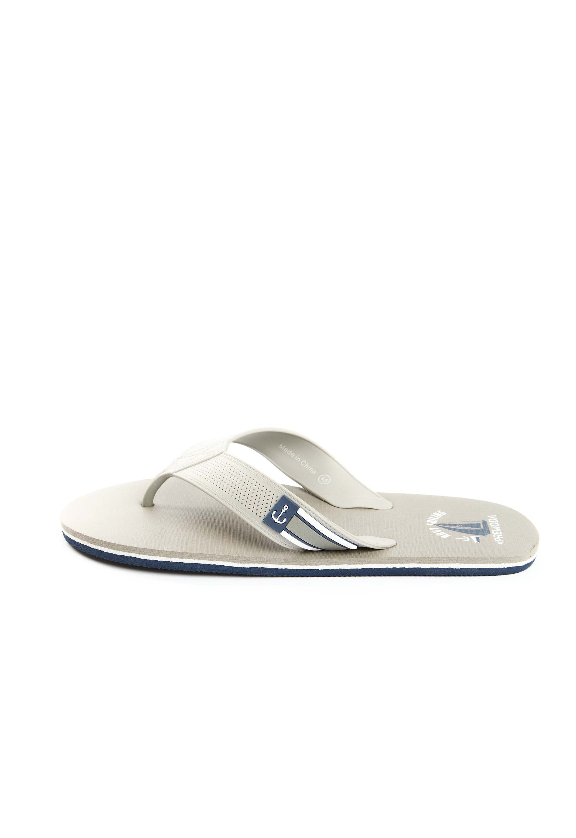 Perforated Strap Casual Flip Flops