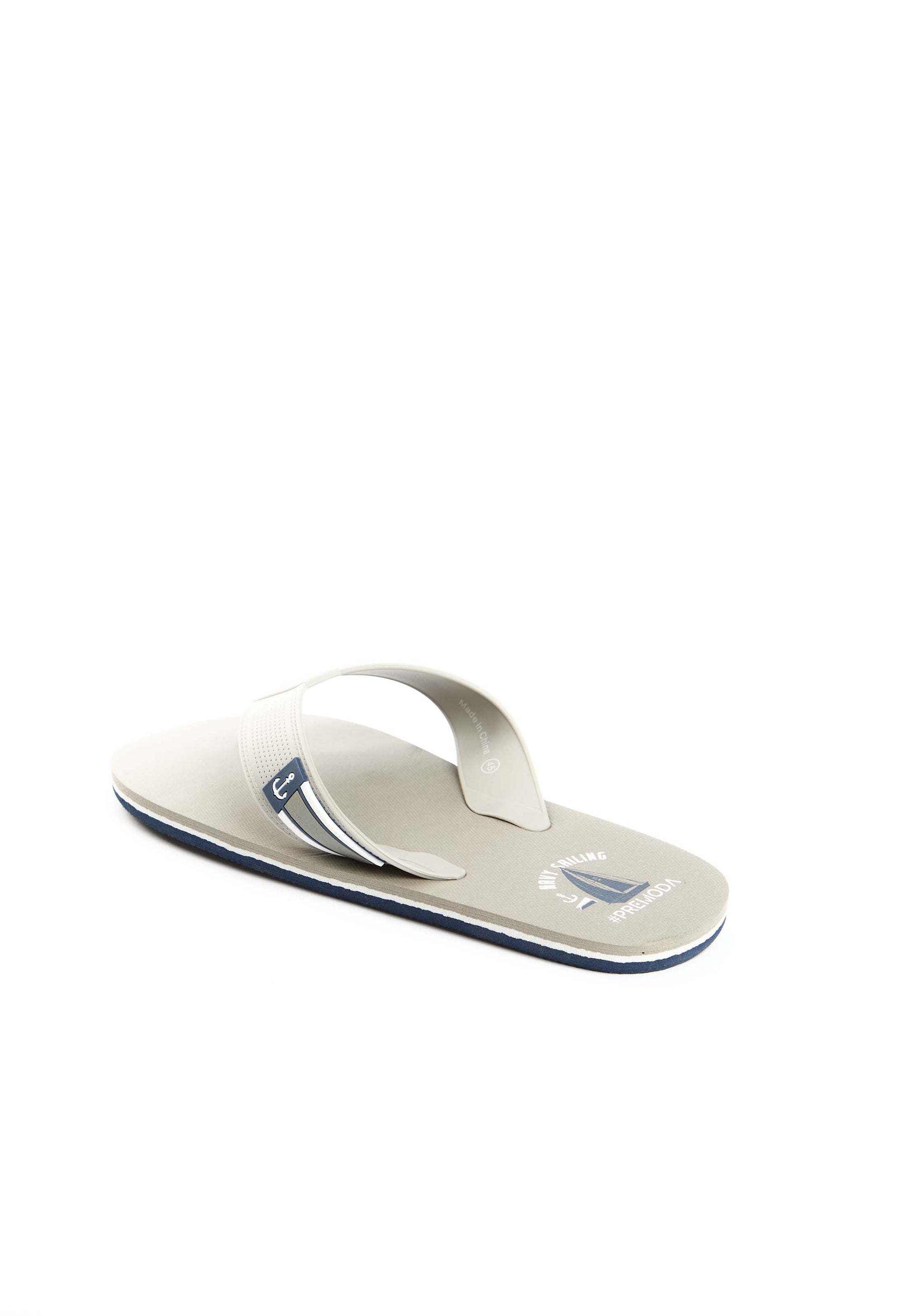 Perforated Strap Casual Flip Flops