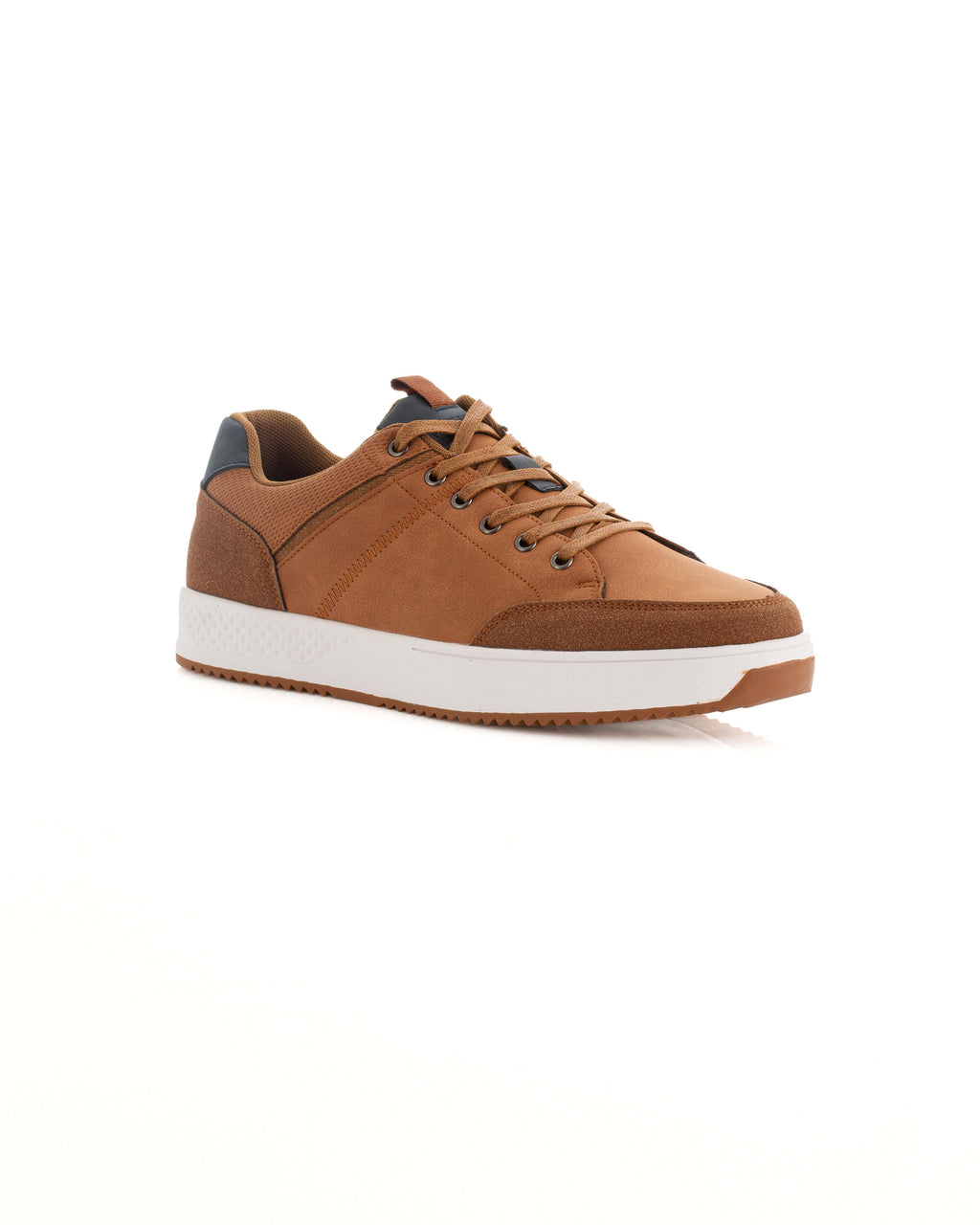 Classic Plain Panel Lace-Up Trainers