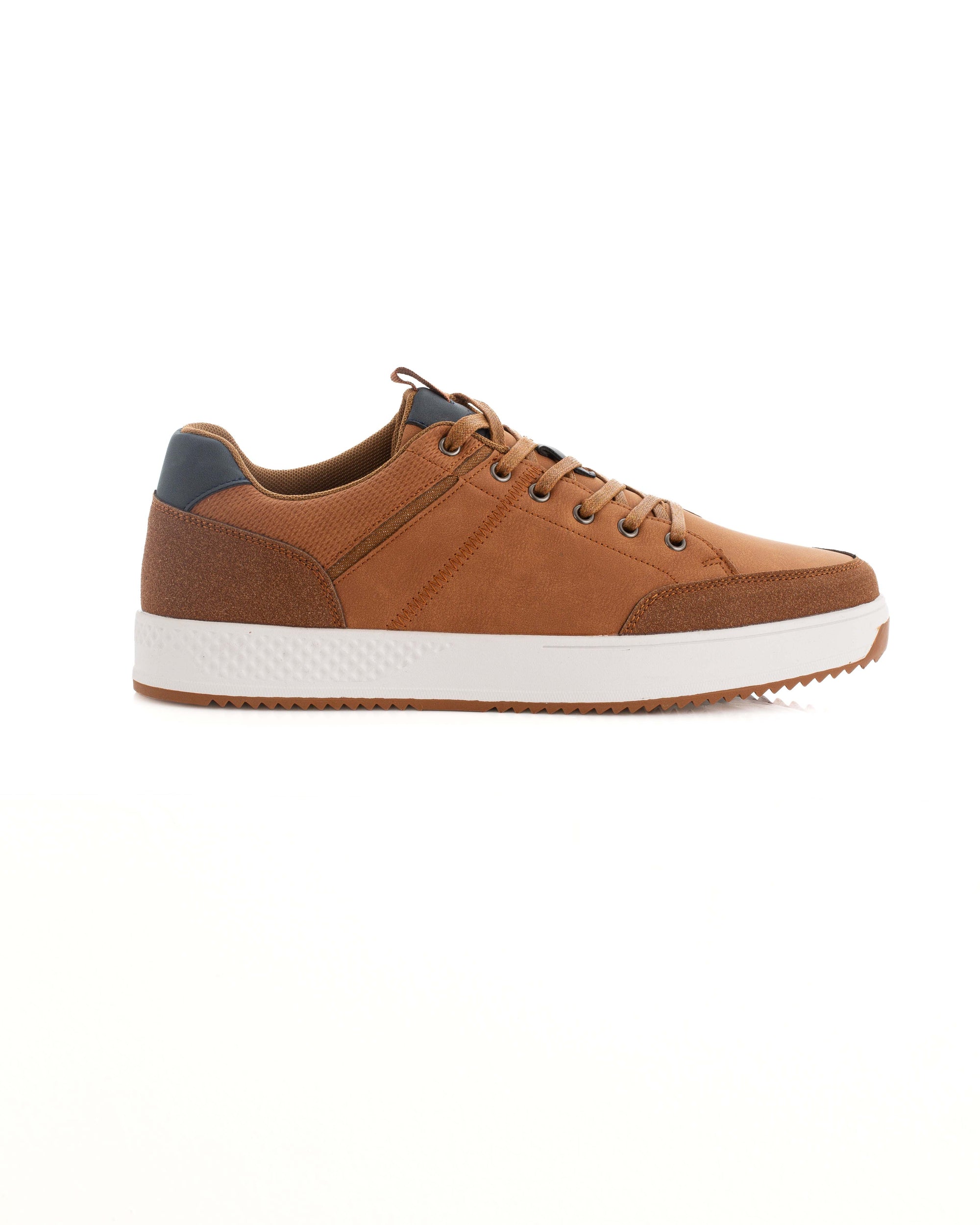 Classic Plain Panel Lace-Up Trainers