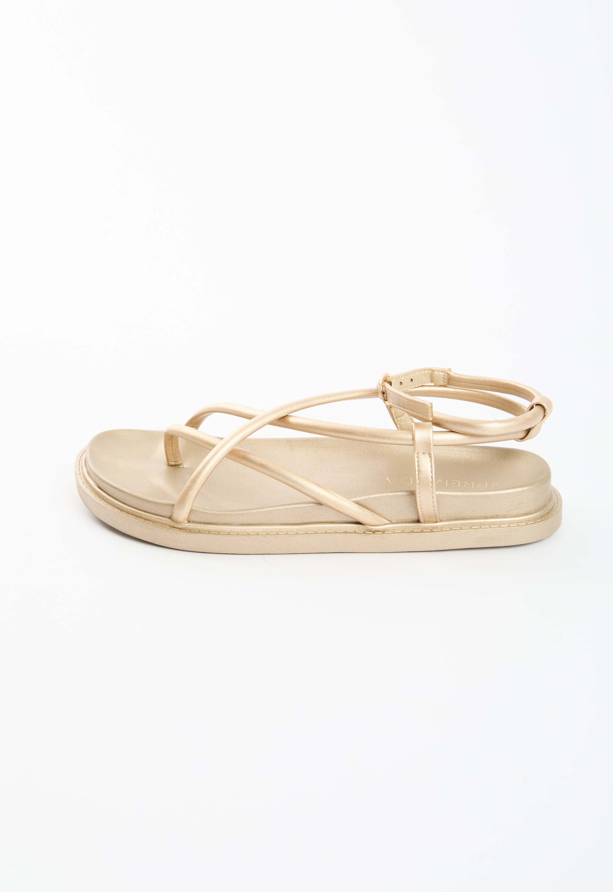 Solid Thong Toe Flat Sandals