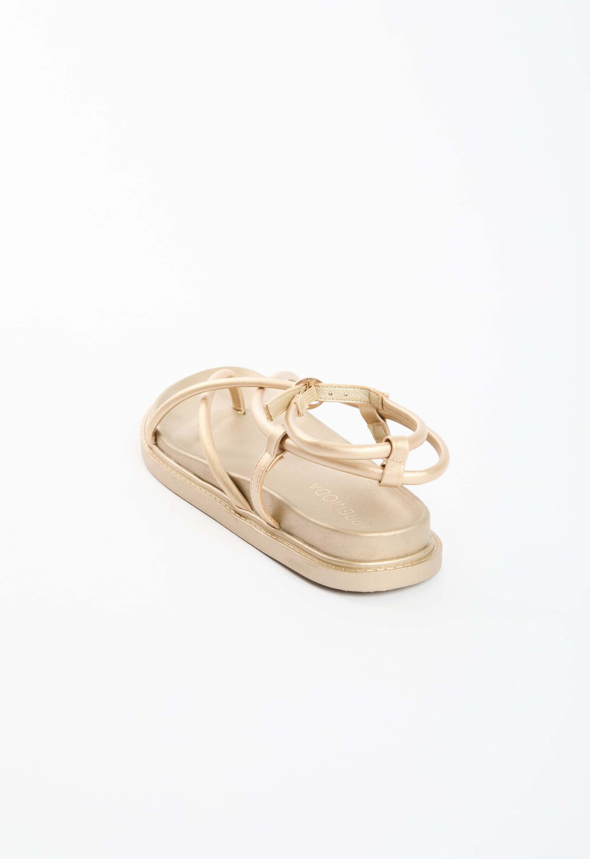 Solid Thong Toe Flat Sandals