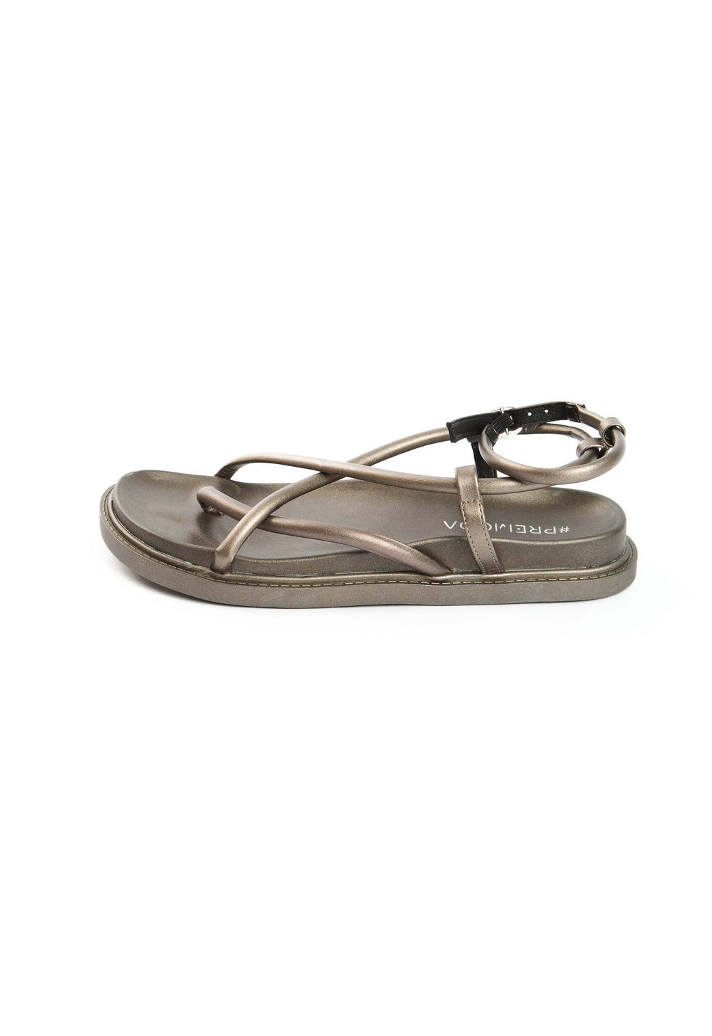 Solid Thong Toe Flat Sandals