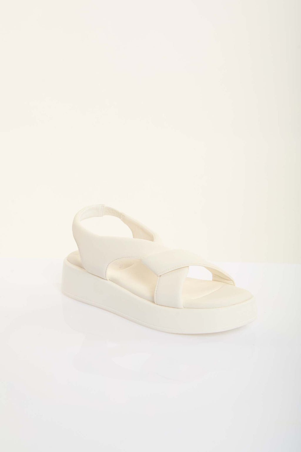 Round Open Toe Sandals with Slingback