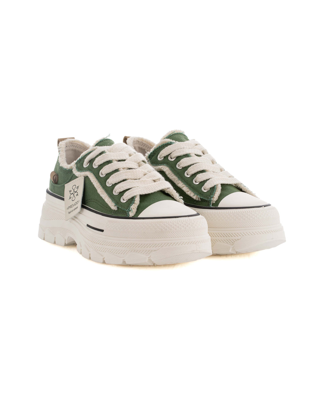 Chunky Sole Stylish Denim Sneakers