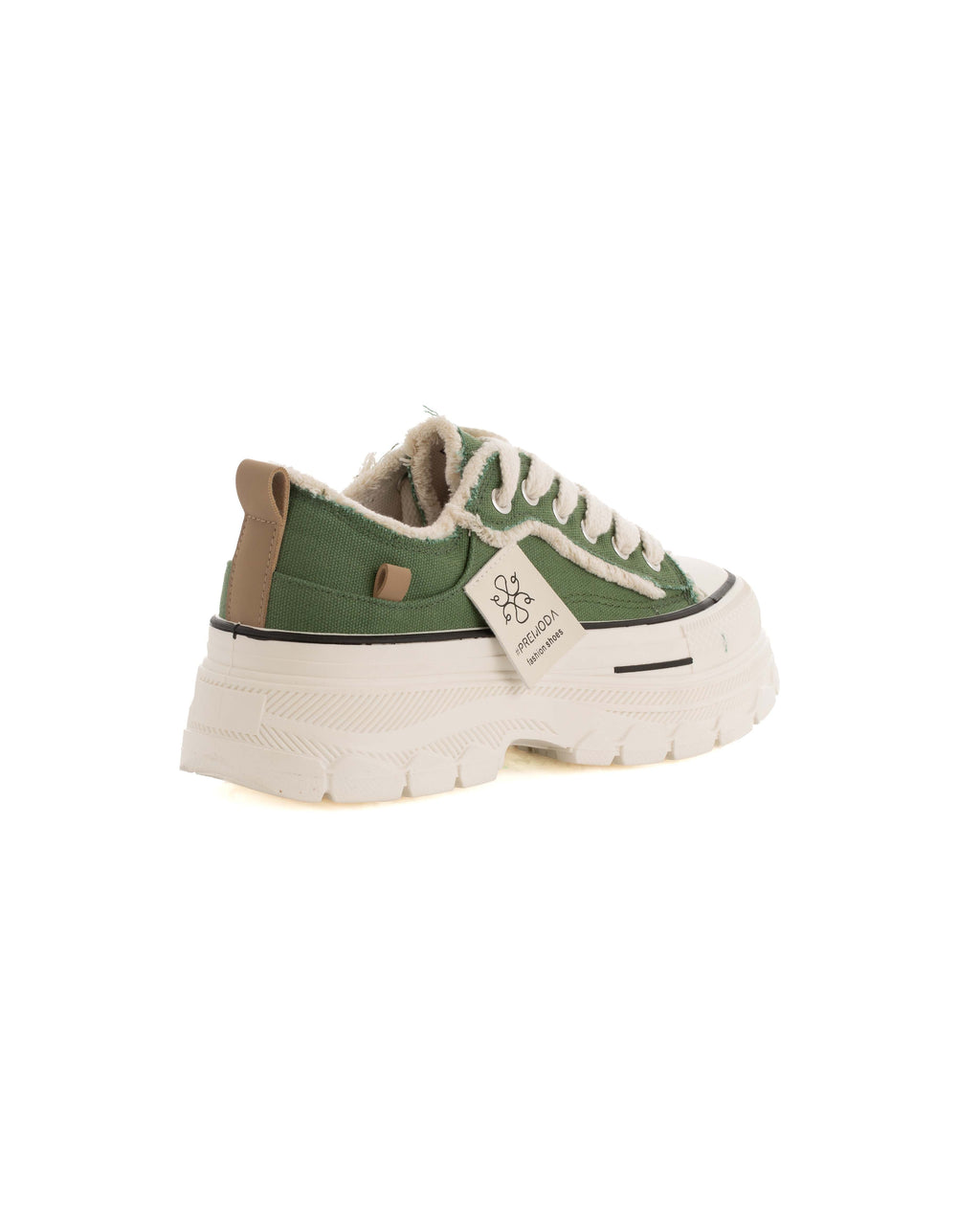 Chunky Sole Stylish Denim Sneakers