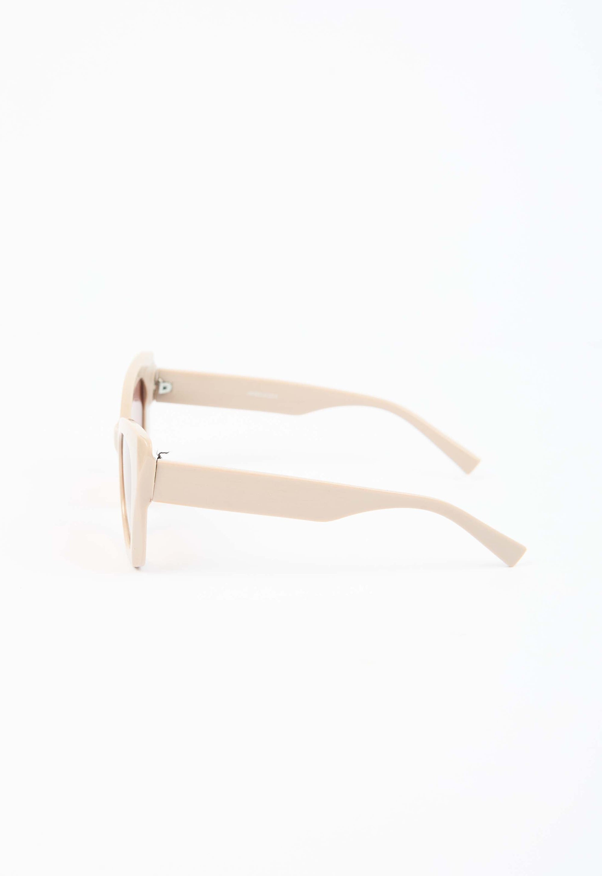 Polished Frame Oversize Square Sunglasses