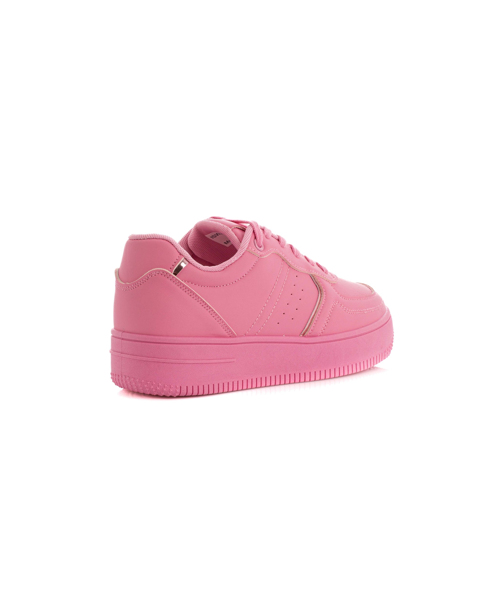 Lace-Up Leather Fashionable Sneakers