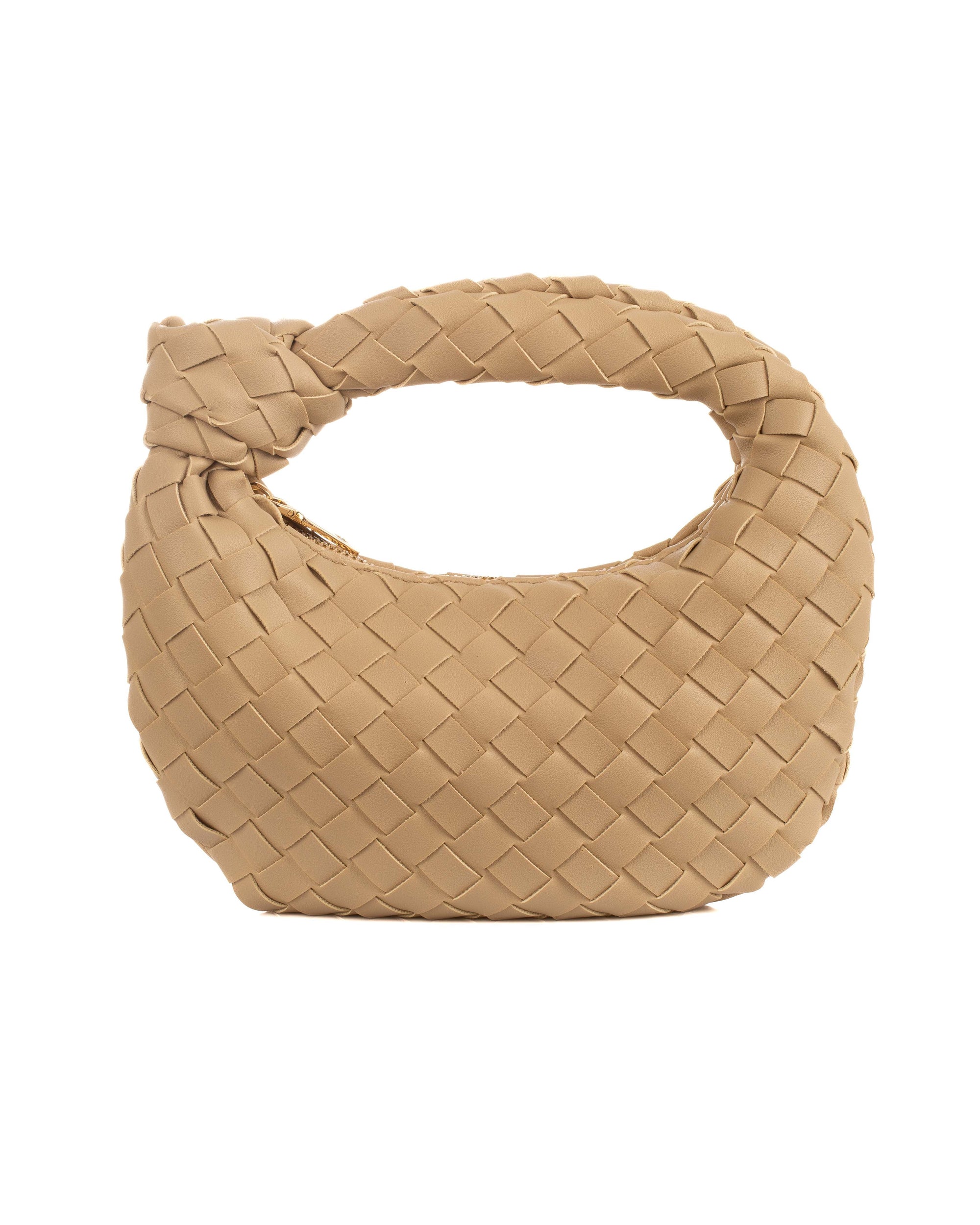 Woven Leather Jodie Mini Handbag