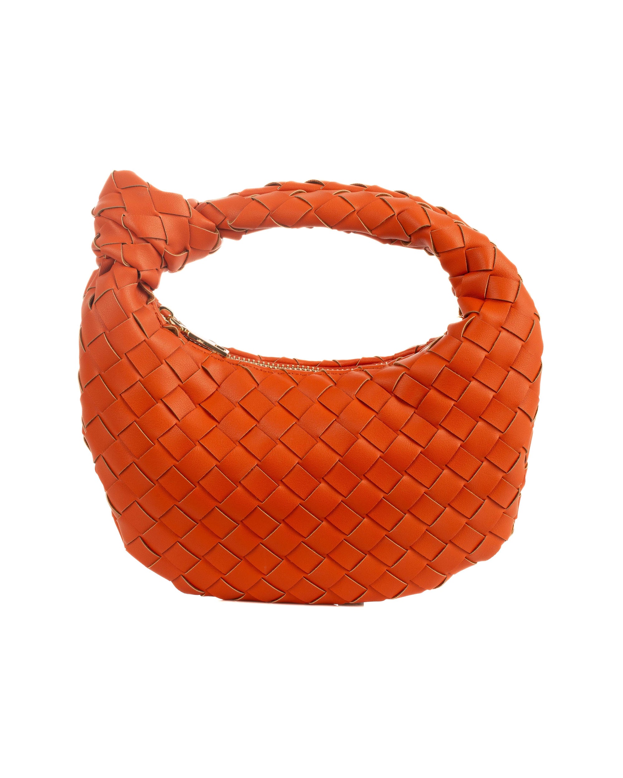 Woven Leather Jodie Mini Handbag
