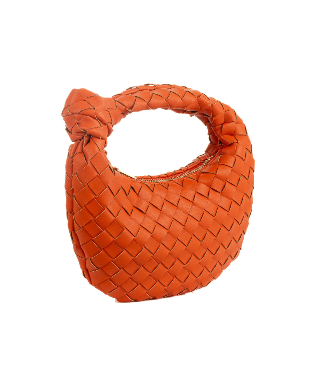 Woven Leather Jodie Mini Handbag