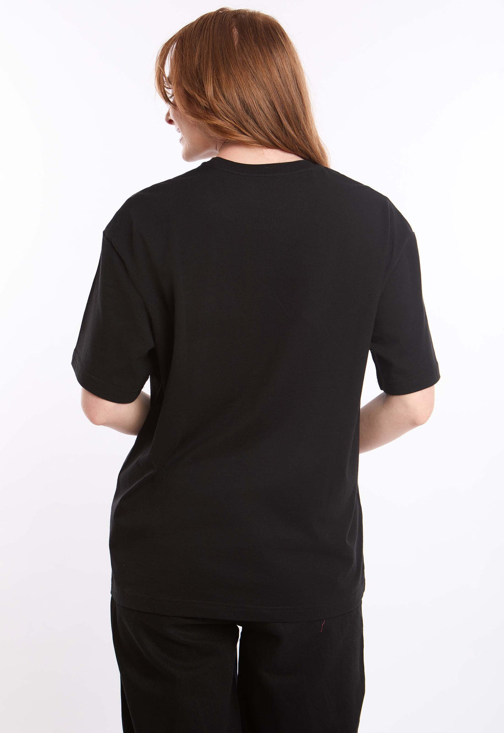 Shiny Print Relaxed Fit Tee