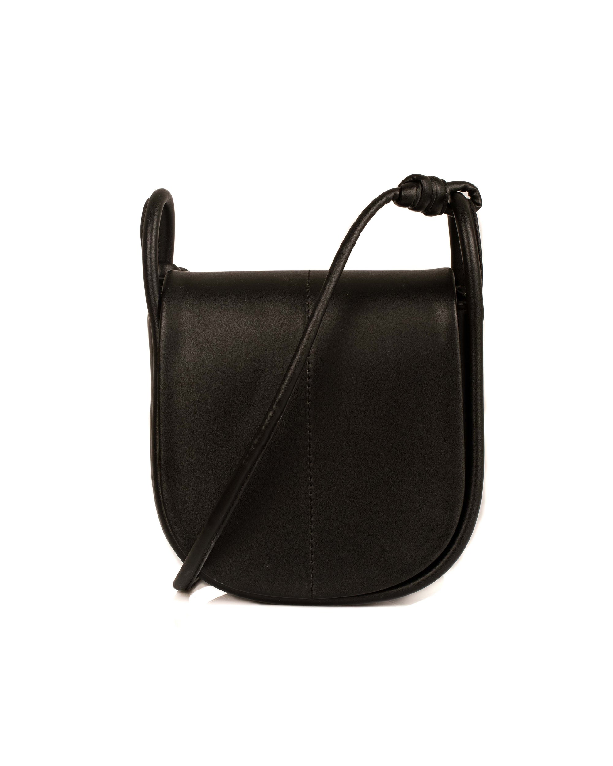 Knotted Handle Mini Shoulder-Bag
