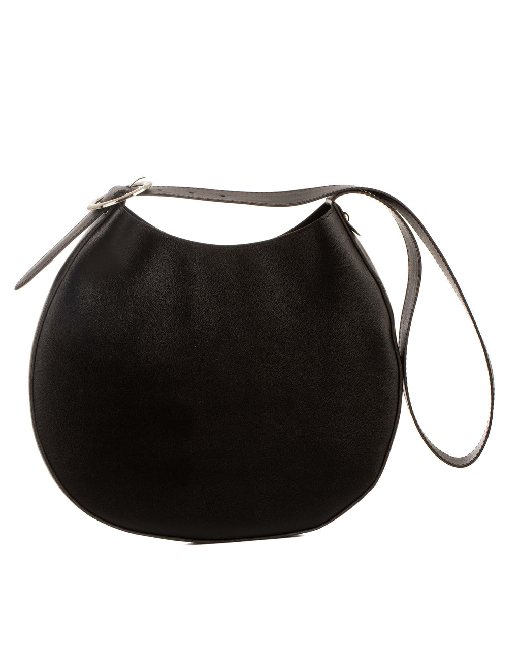 Minimal Stylish Shoulder-Bag with Decorative Keychain