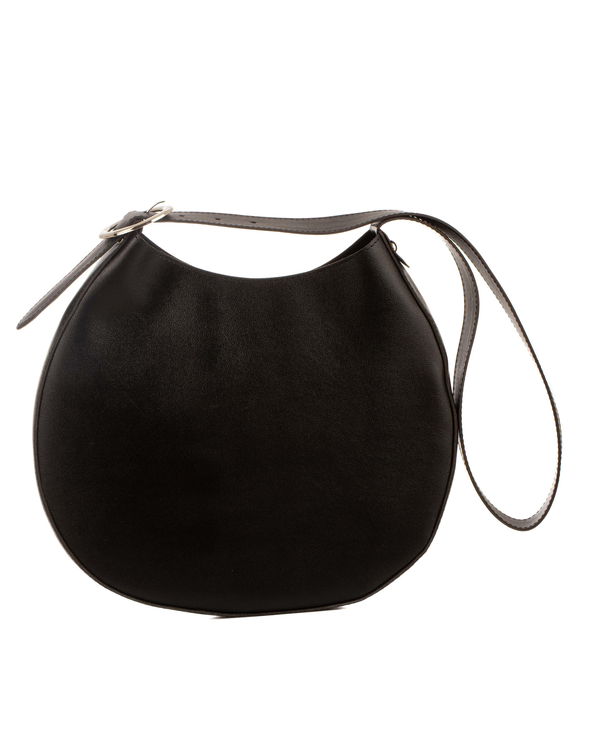 Minimal Stylish Shoulder-Bag with Decorative Keychain