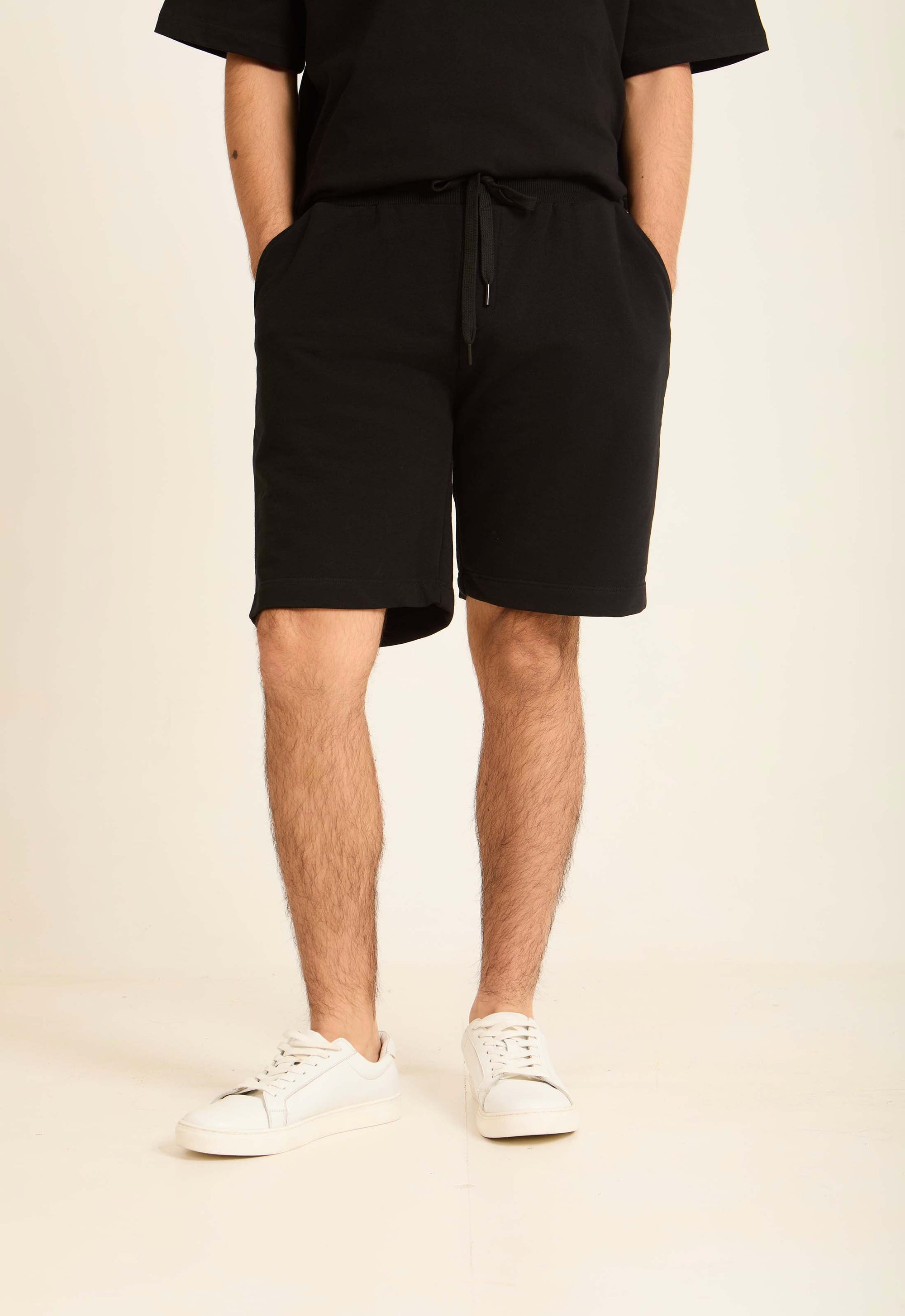Solid Slip On Comfy Shorts