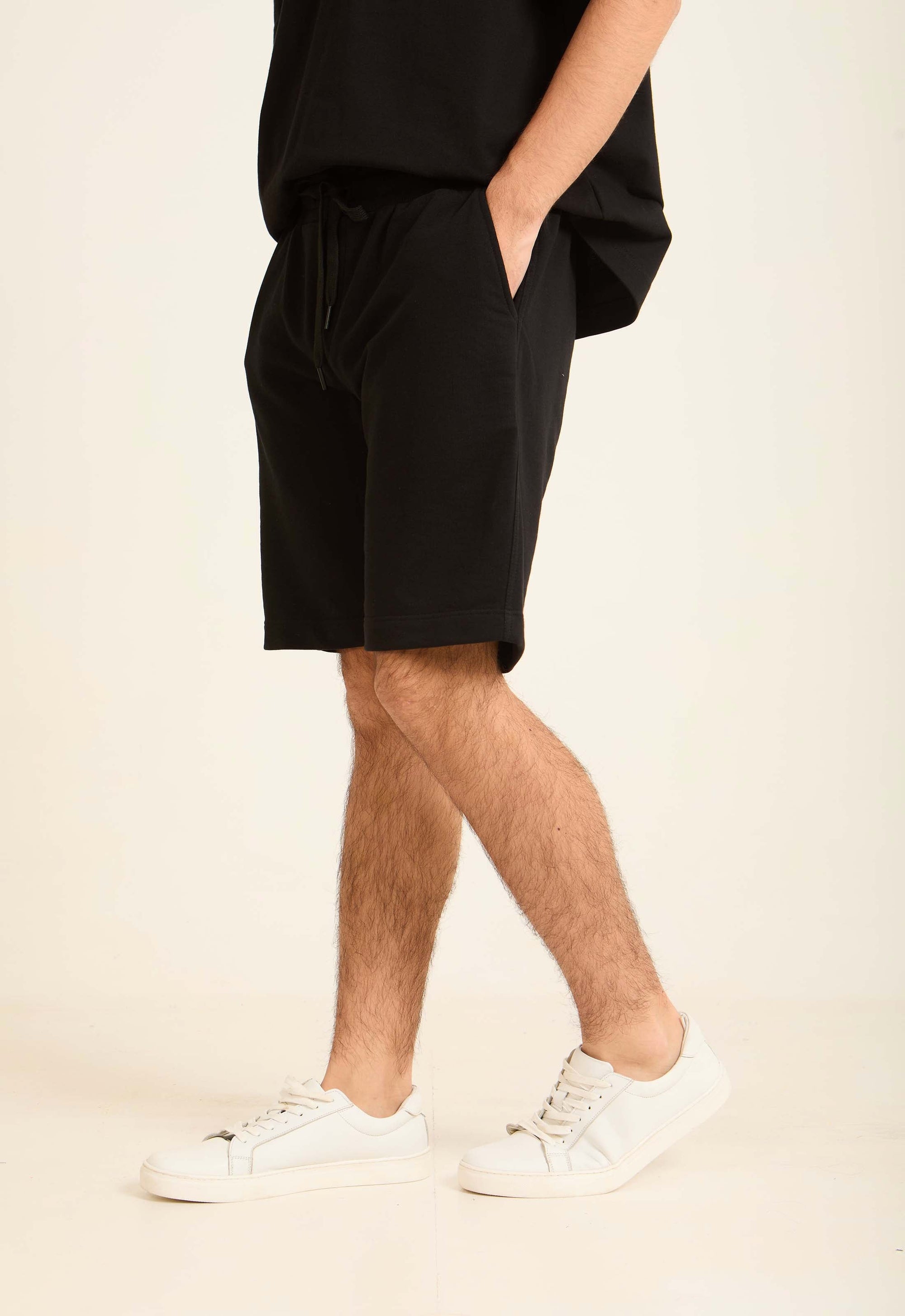 Solid Slip On Comfy Shorts