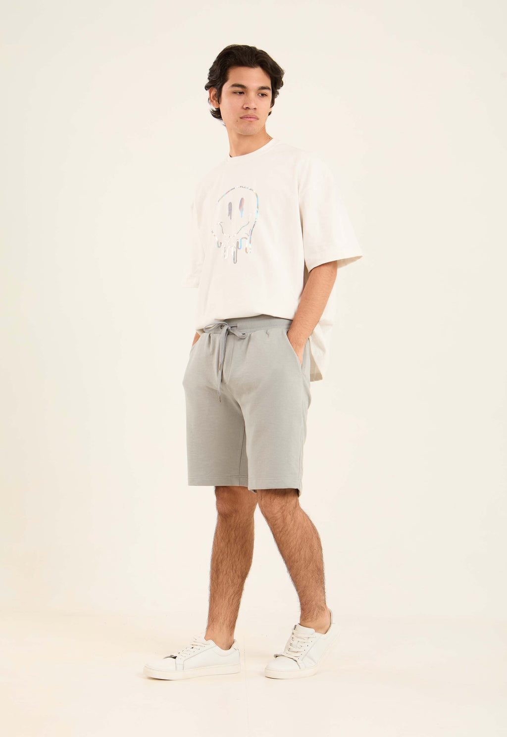 Solid Slip On Comfy Shorts