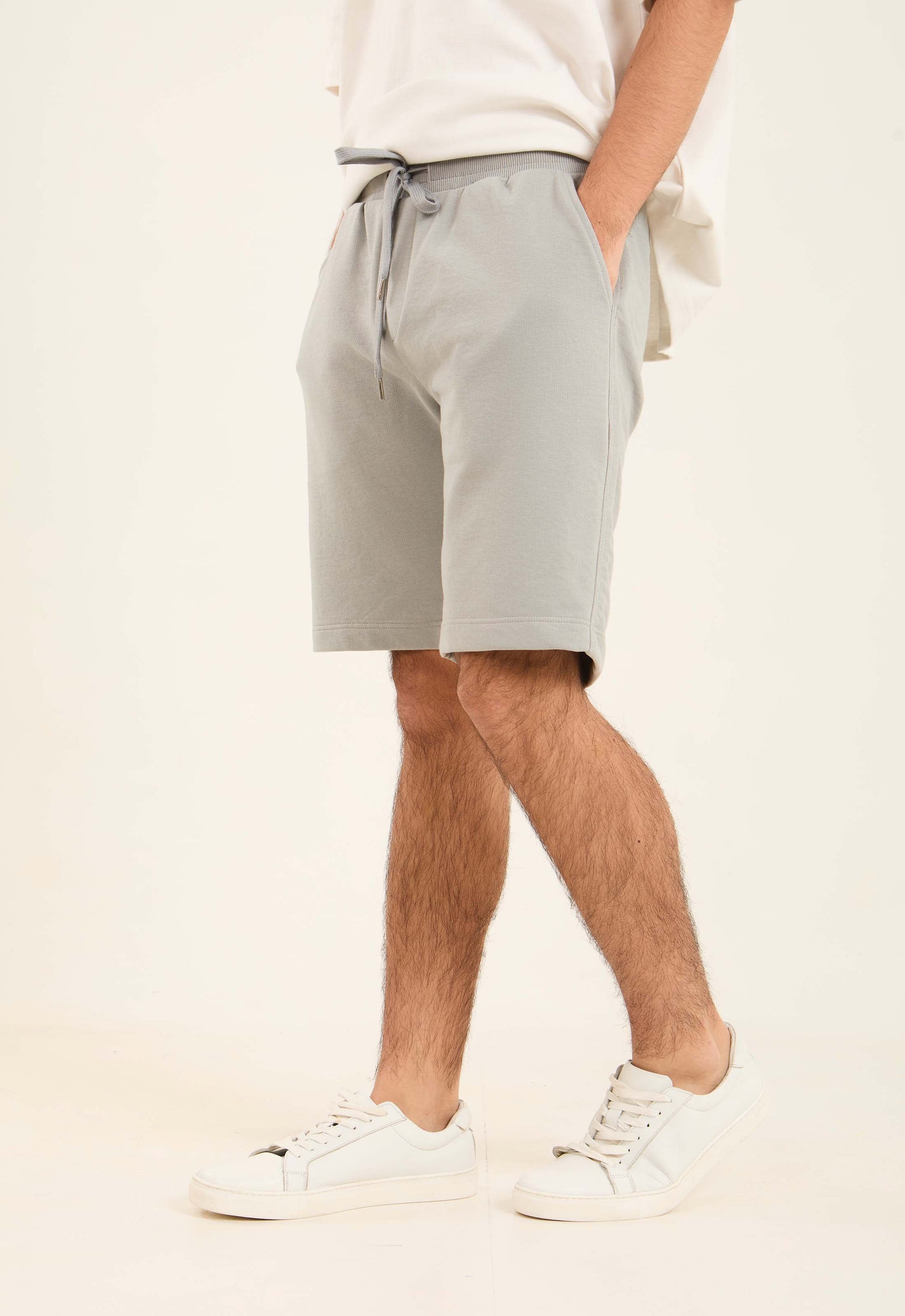 Solid Slip On Comfy Shorts