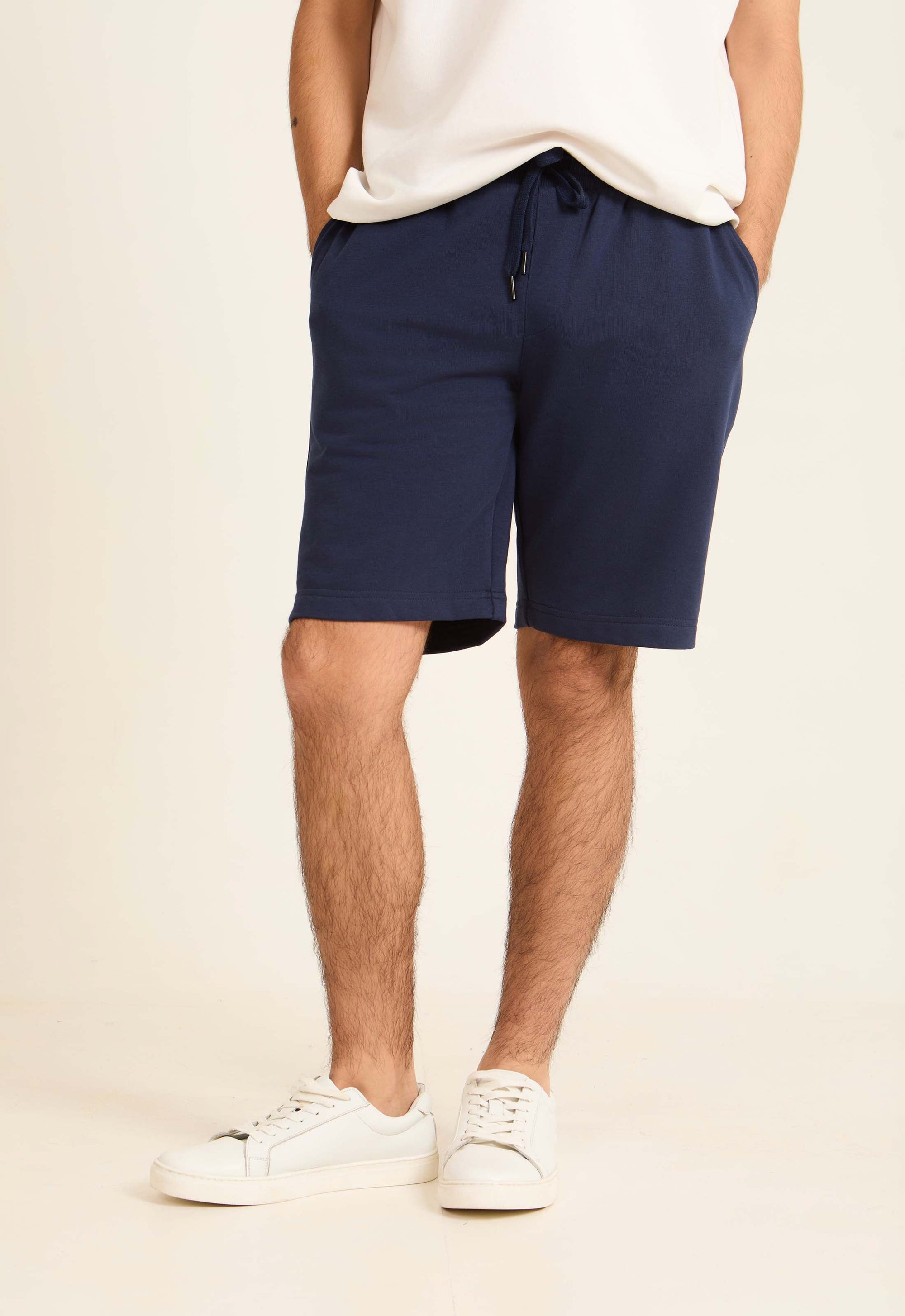 Solid Slip On Comfy Shorts