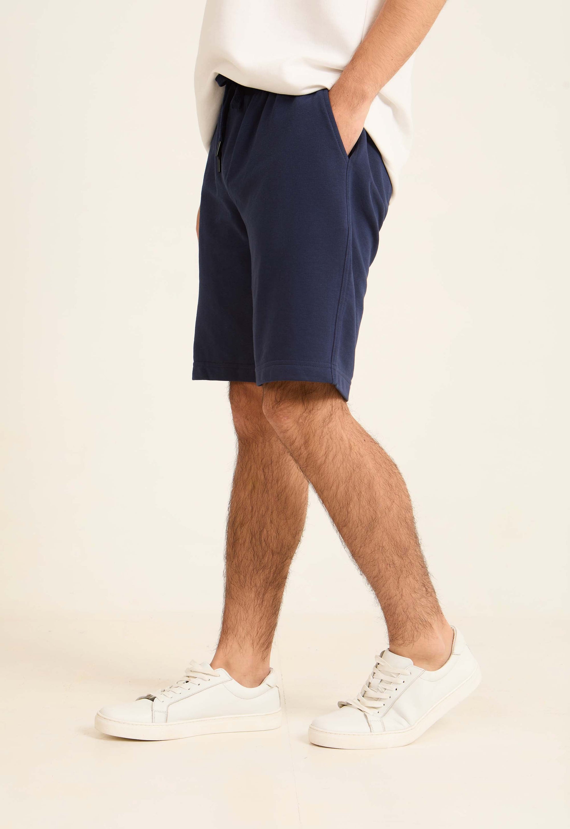 Solid Slip On Comfy Shorts