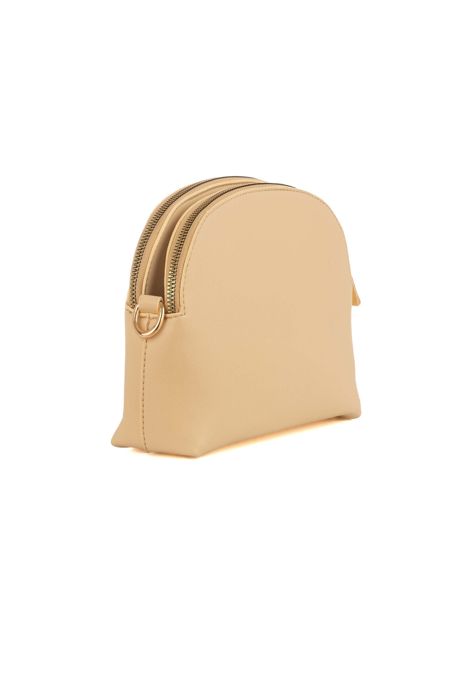 Solid Urban Crossbody Bag with Zipper Closure