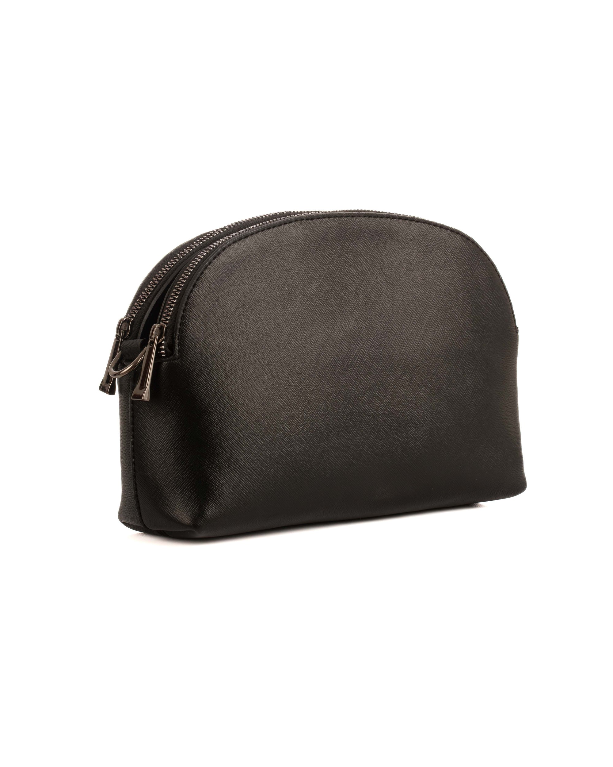 Solid Urban Crossbody Bag with Zipper Closure