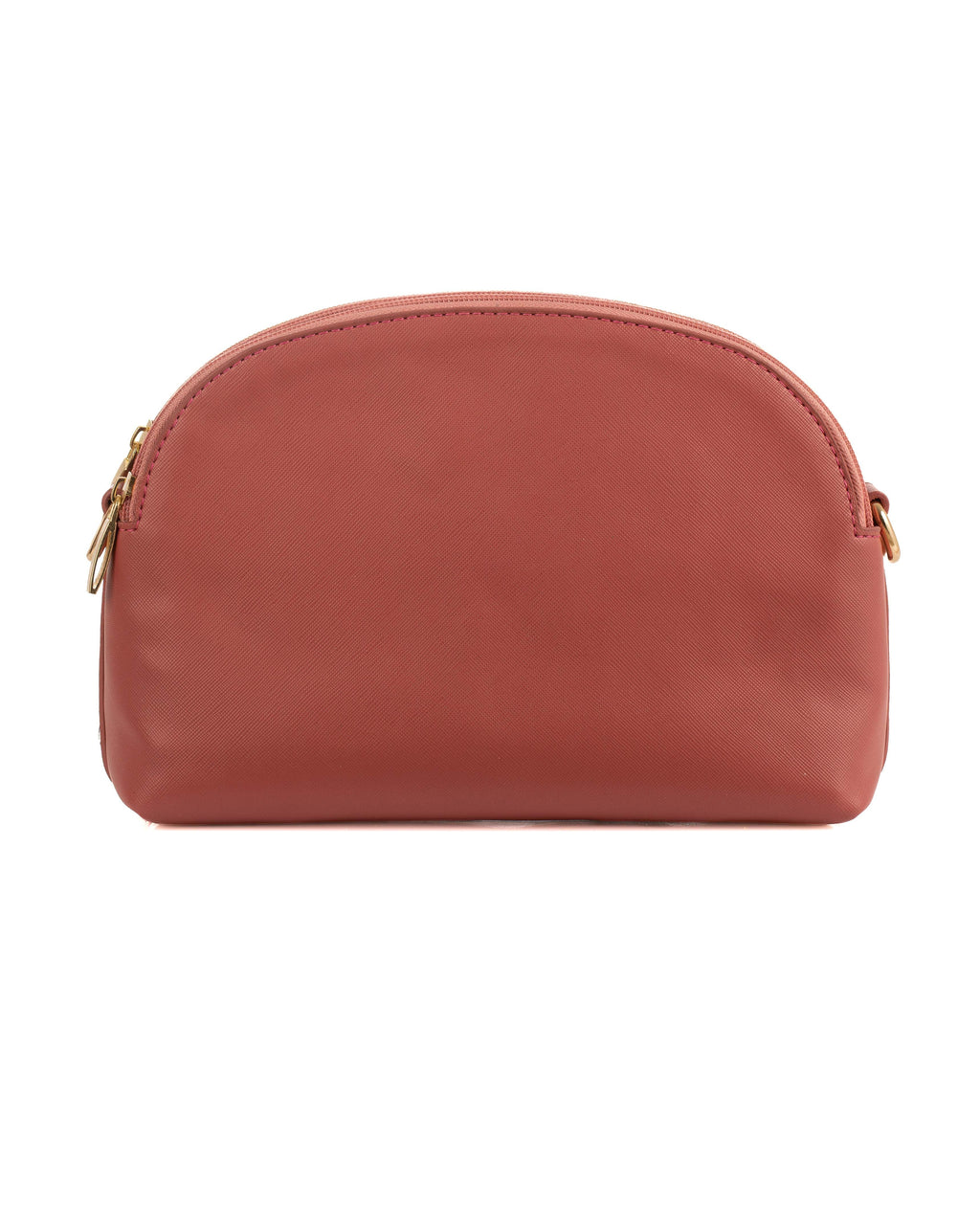 Solid Urban Crossbody Bag with Zipper Closure