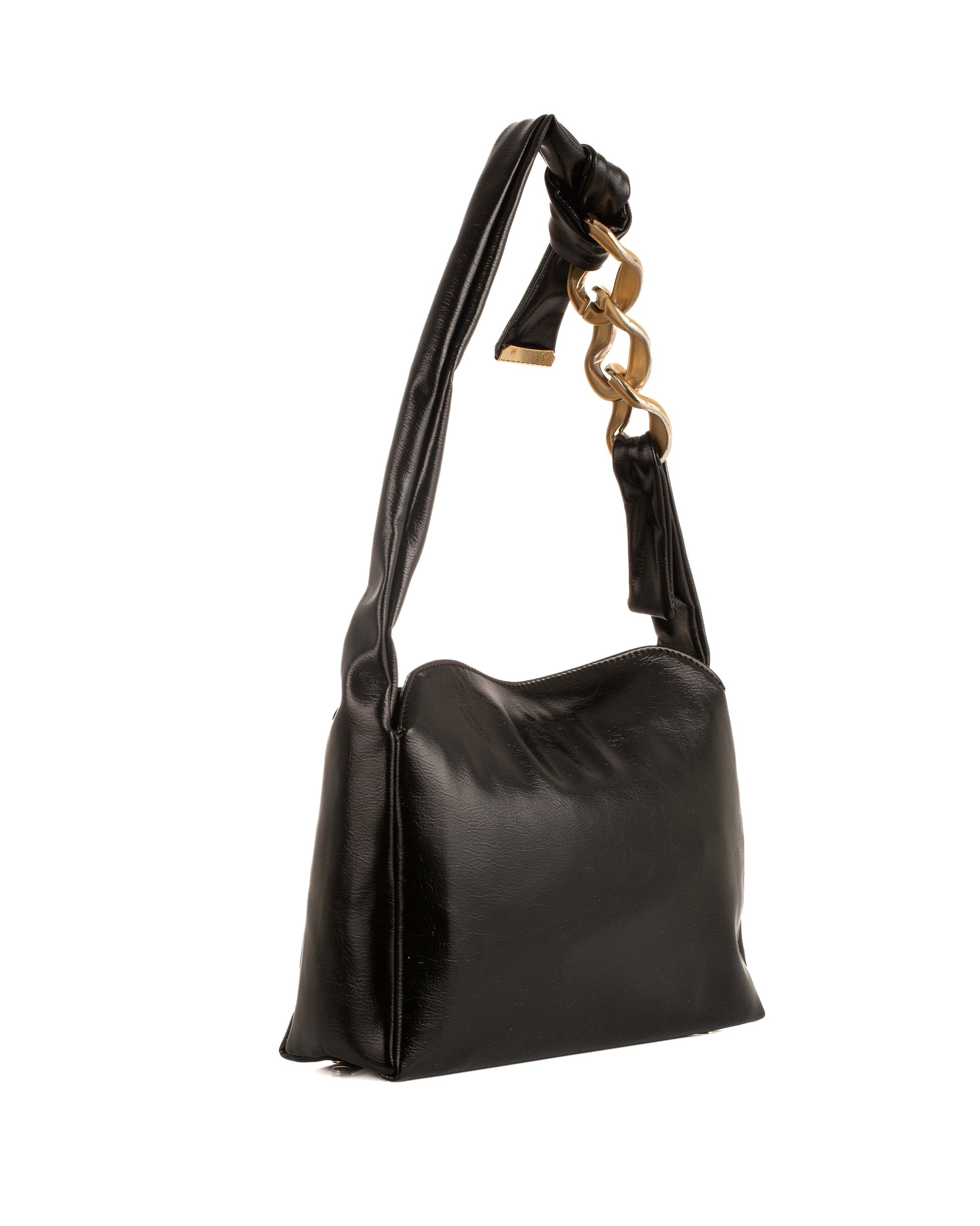 Daily Top-Handle Bag with Chain Accent