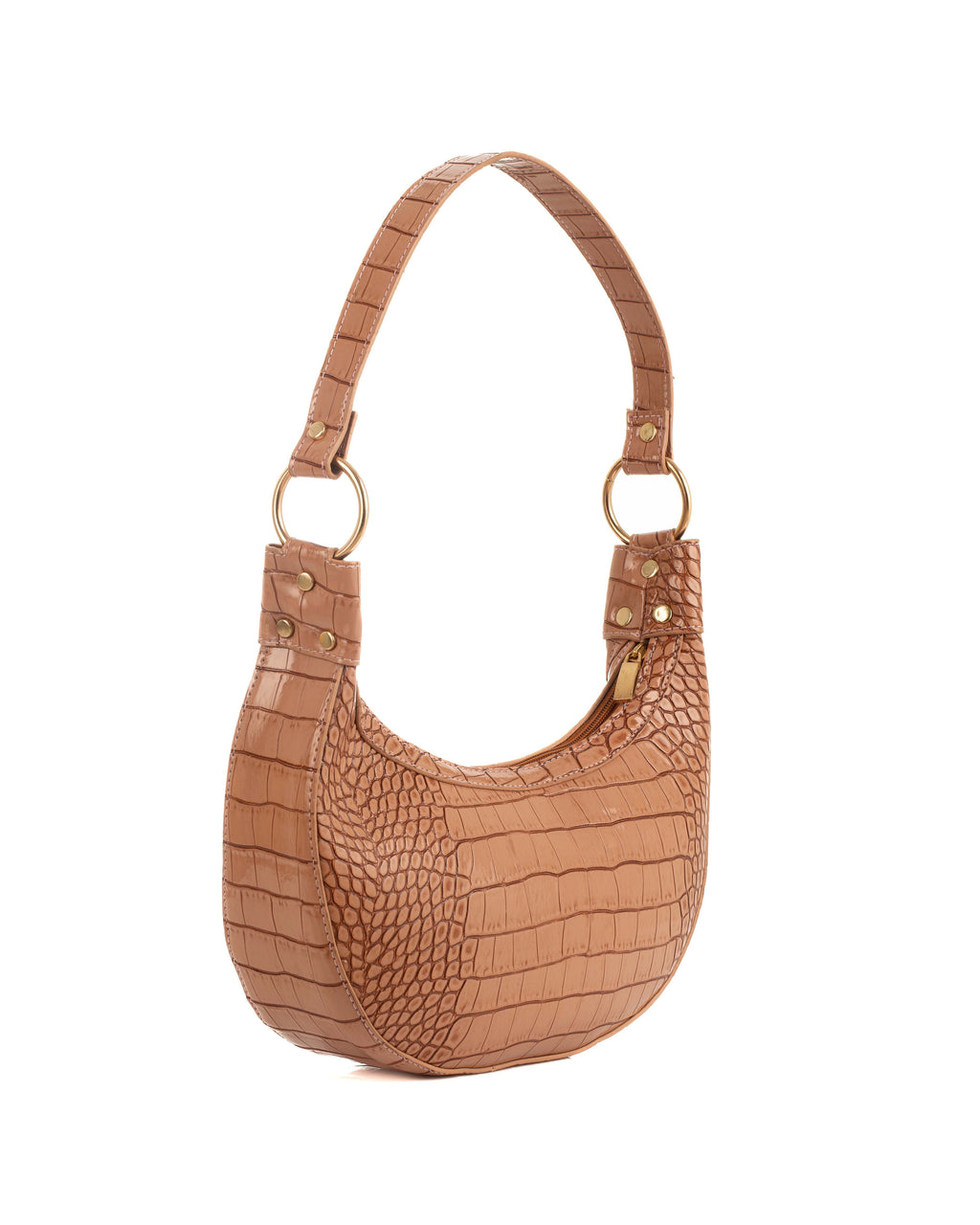 Reptilian Pattern Fashionable Hobo Bag