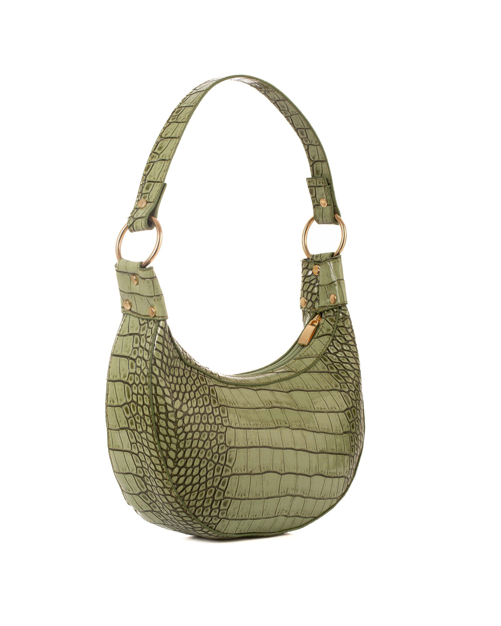 Reptilian Pattern Fashionable Hobo Bag