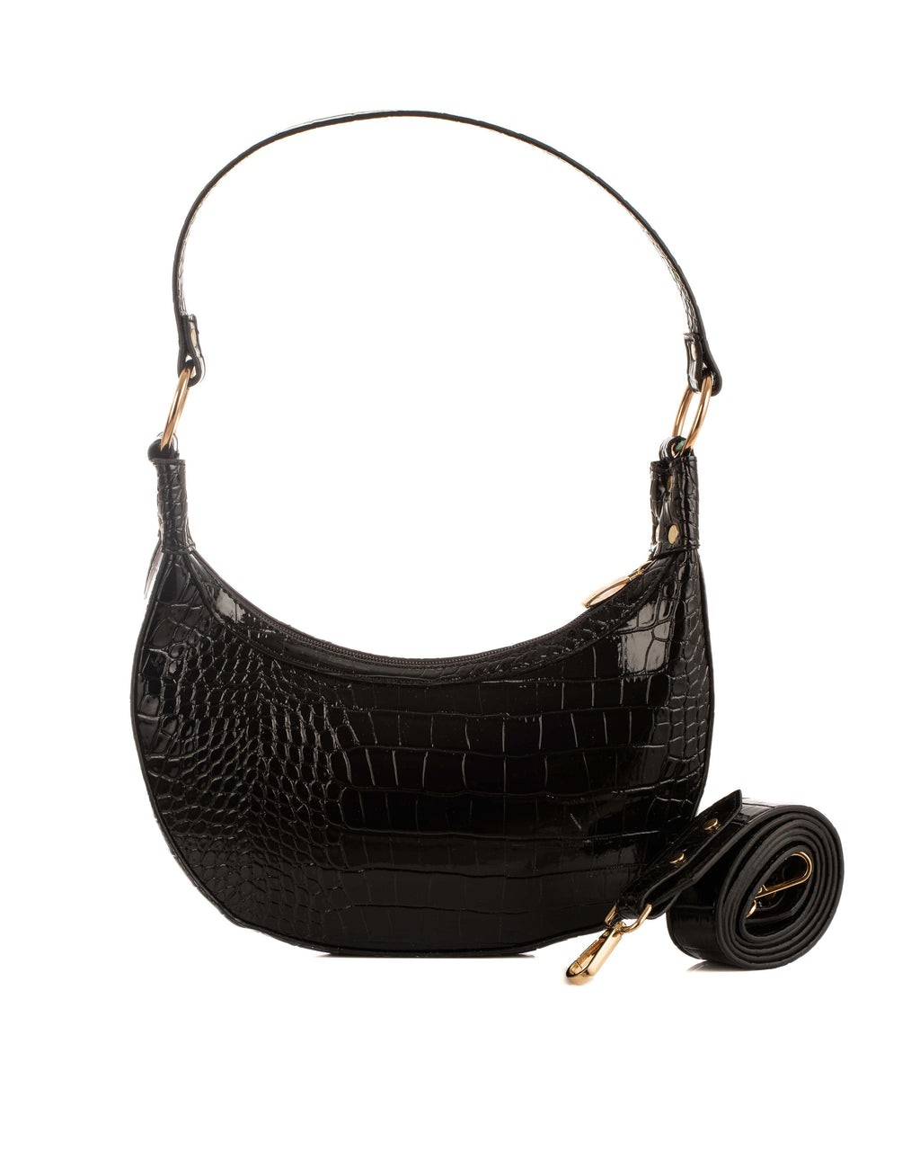 Reptilian Pattern Fashionable Hobo Bag