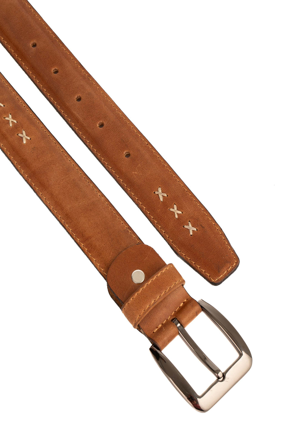 Premium Stitched Leather Belt