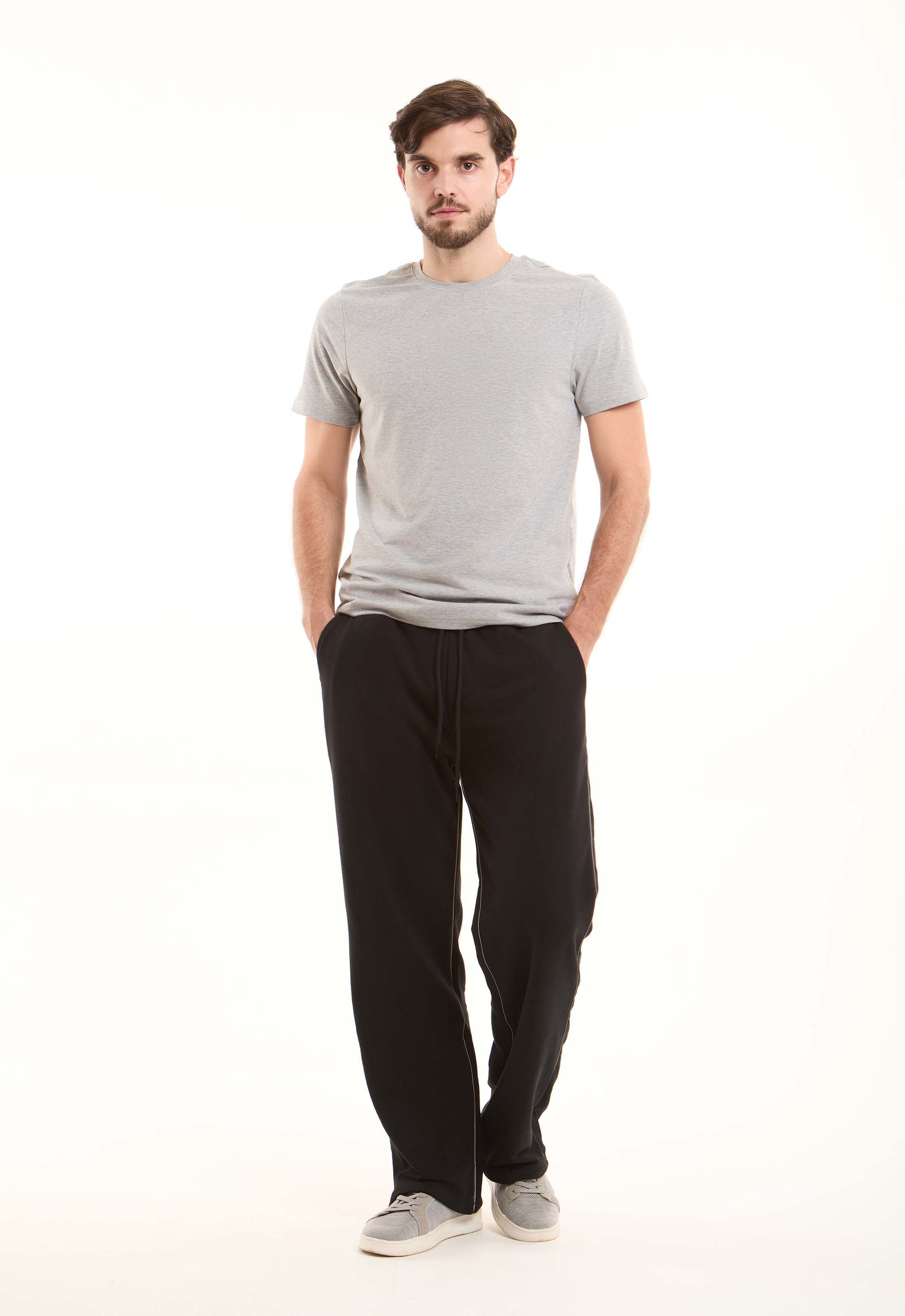 Relaxed Straight Lounge Pants