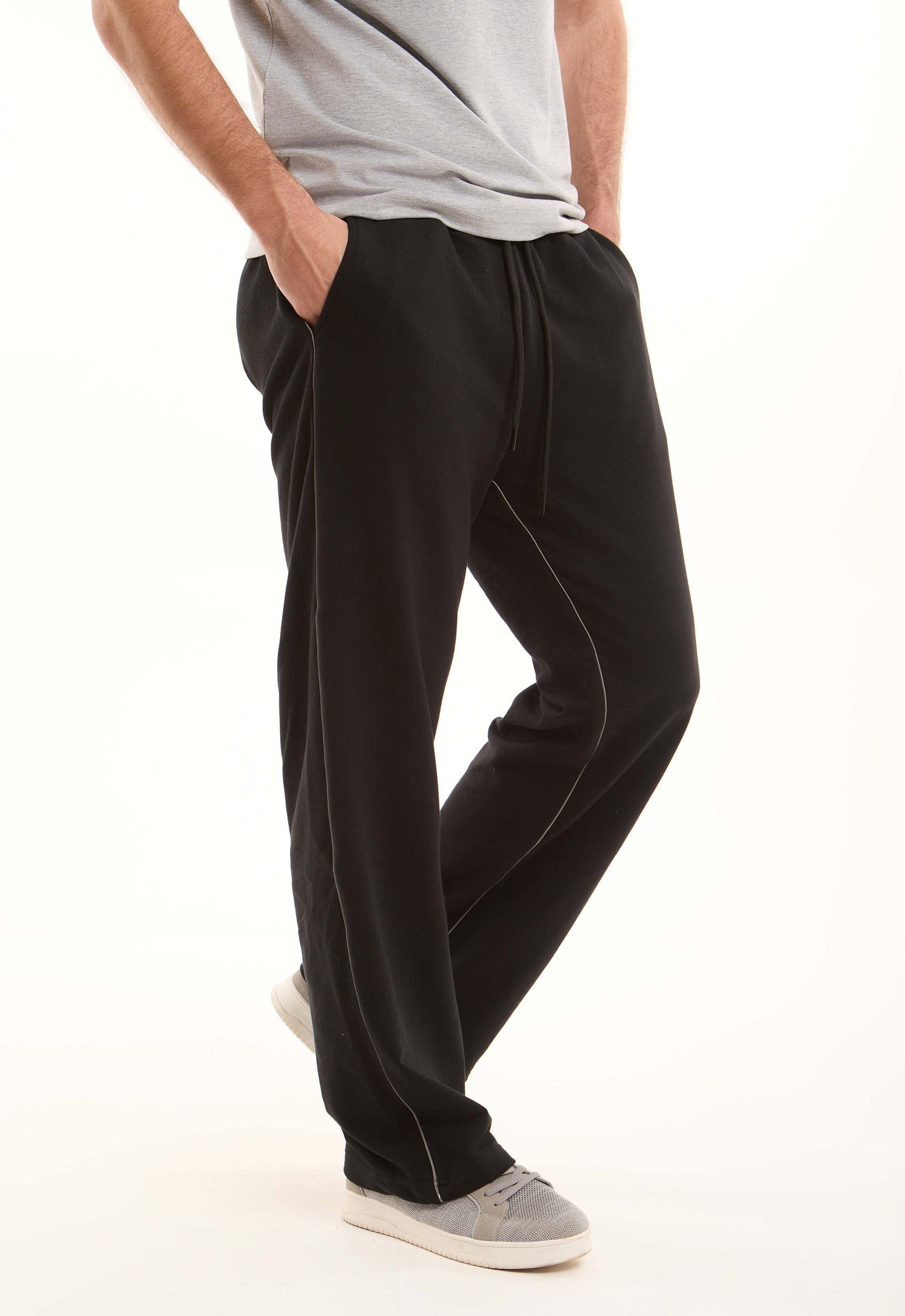 Relaxed Straight Lounge Pants