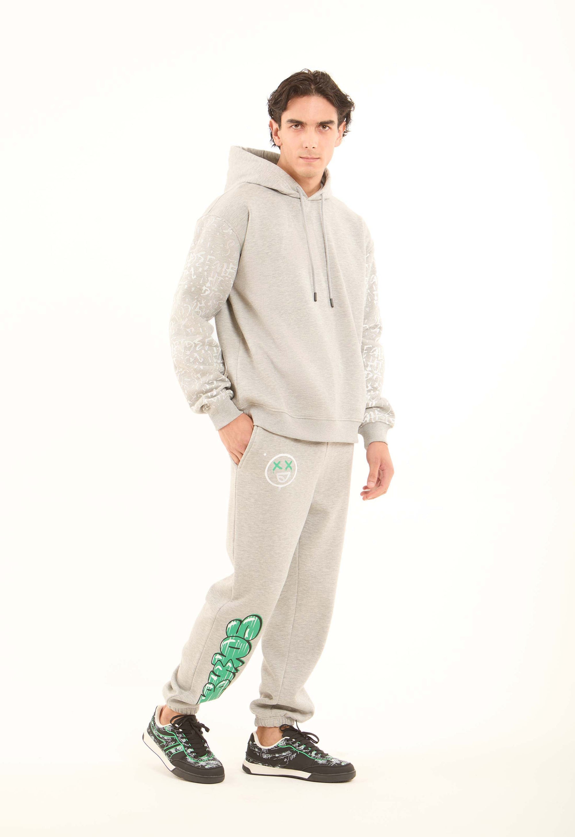 Printed Regular Fit Comfy Sweatpants