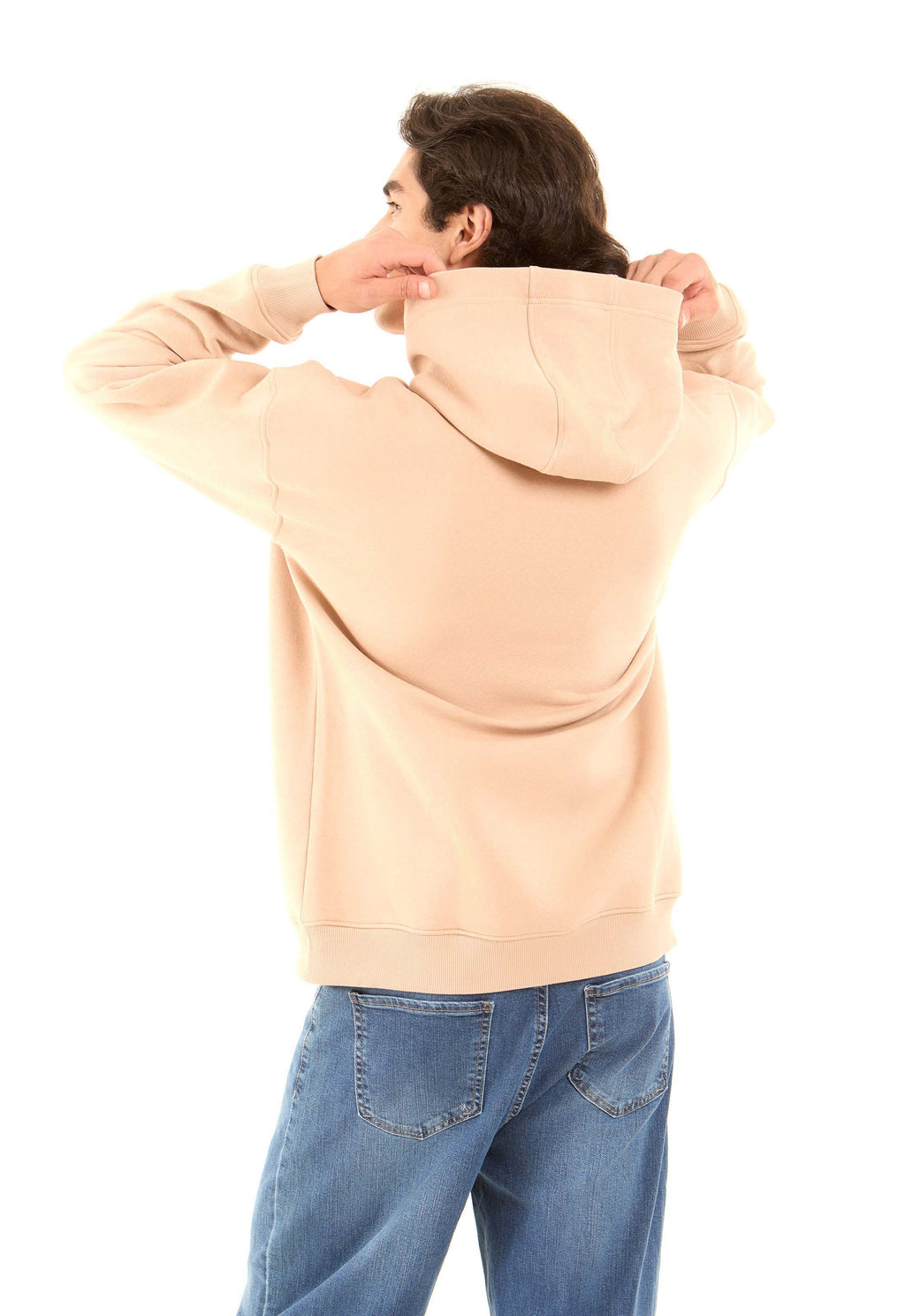 Solid Regular Fit Winter Hoodie