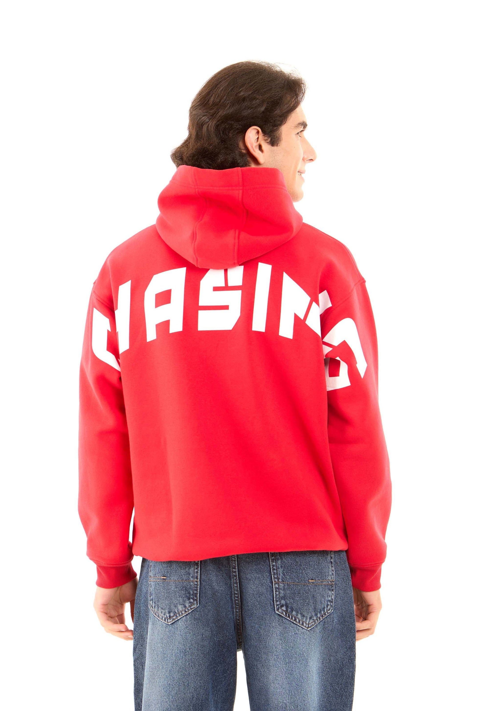 Solid Basic Hoodie with Kangaroo Pocket