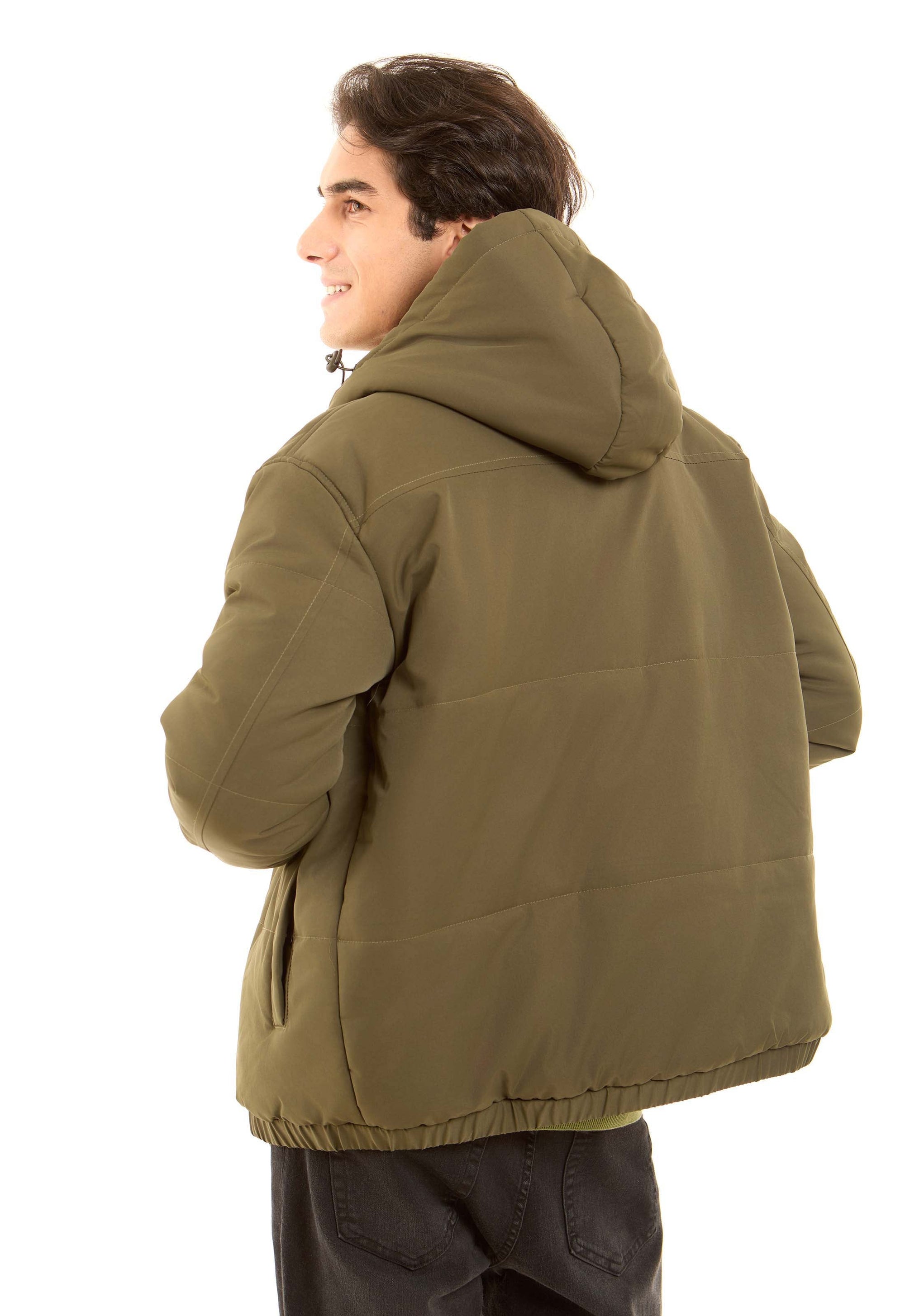 Quilted Hooded Puffer Jacket