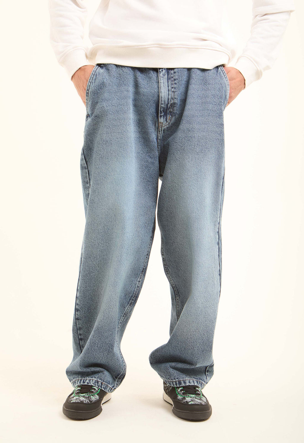 Relaxed Baggy Denim Jeans