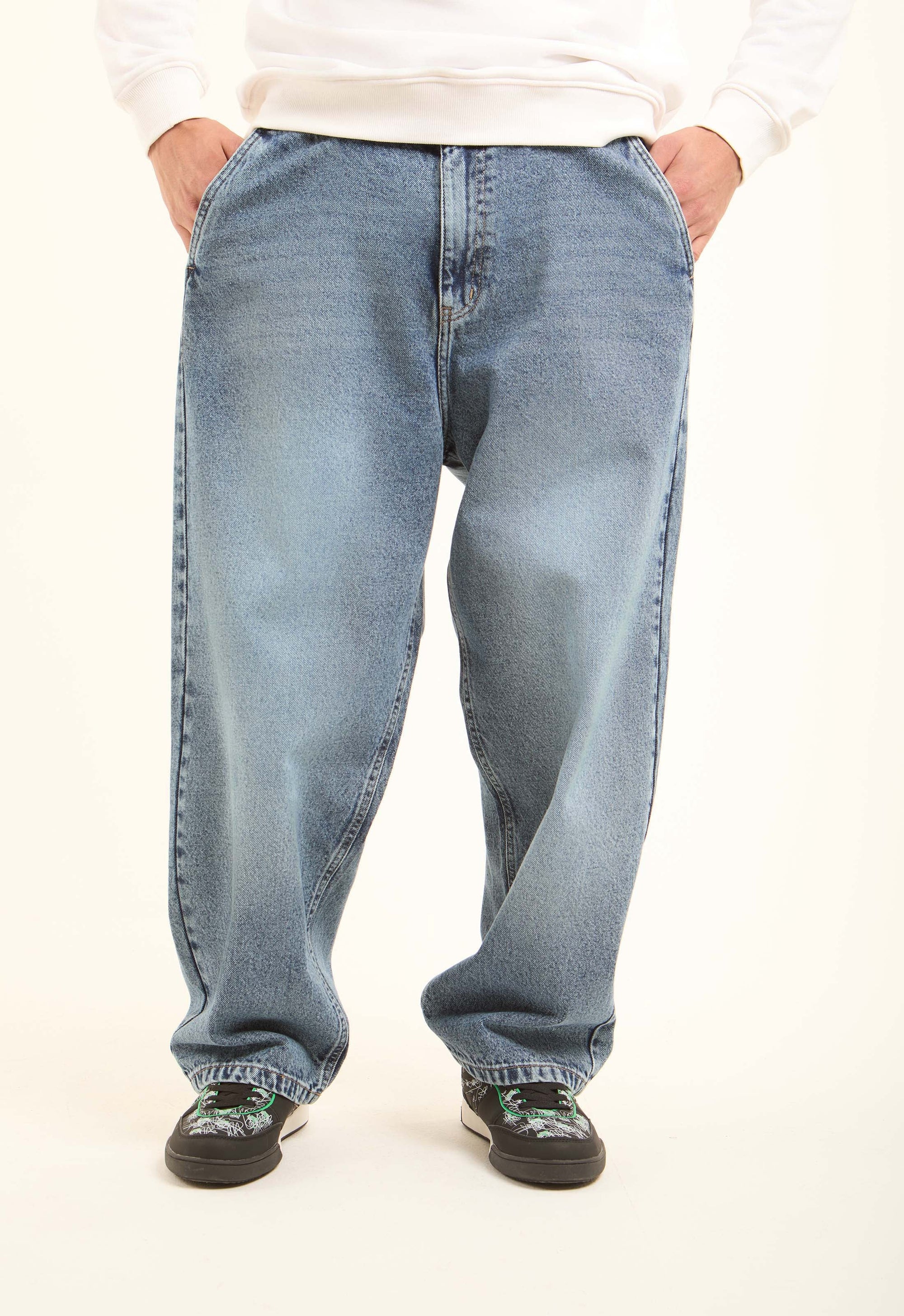Relaxed Baggy Denim Jeans