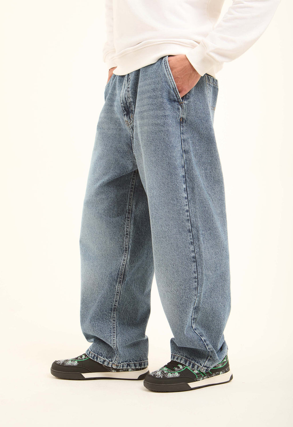 Relaxed Baggy Denim Jeans