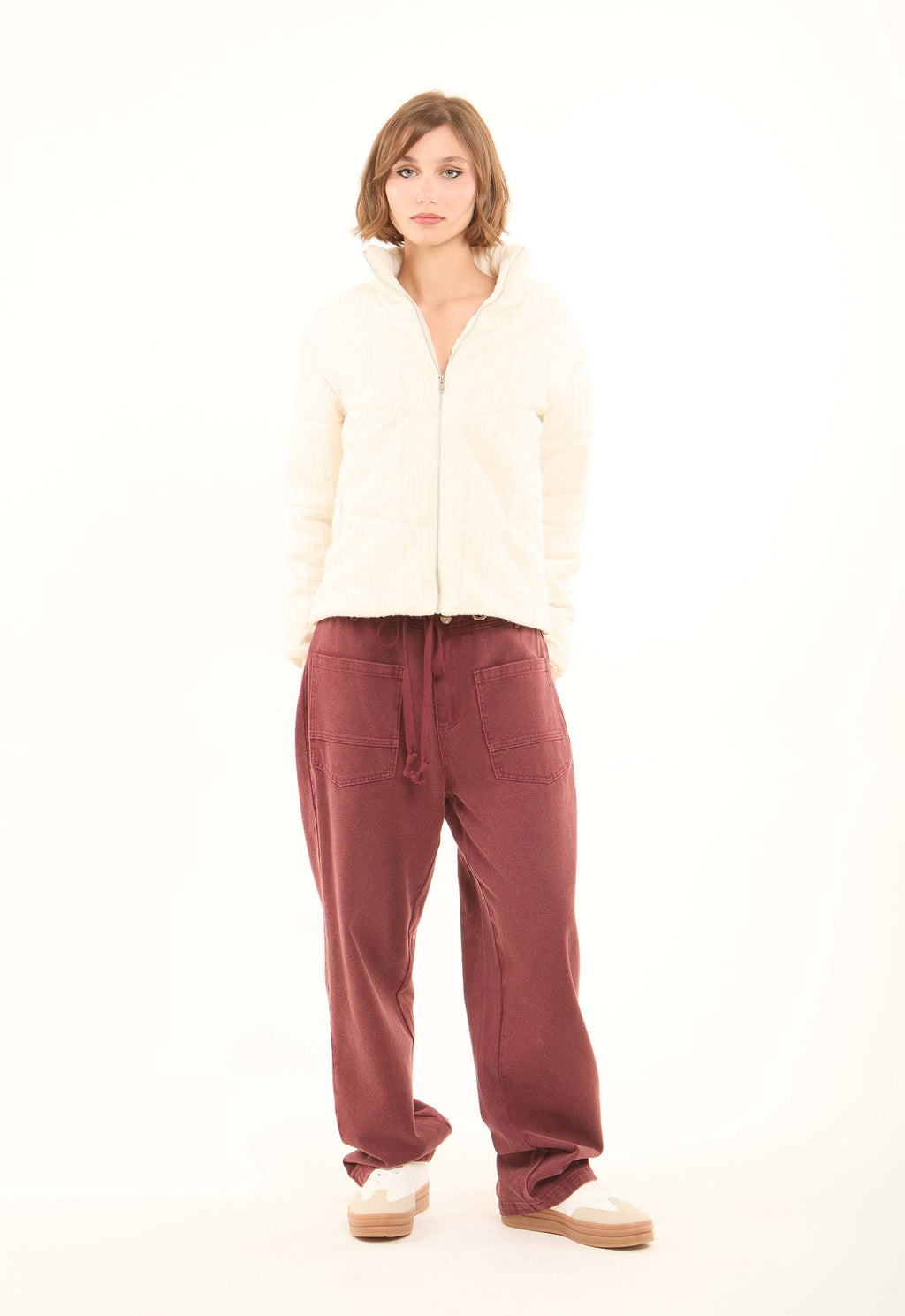 Soft Fleece High Neck Zip Jacket