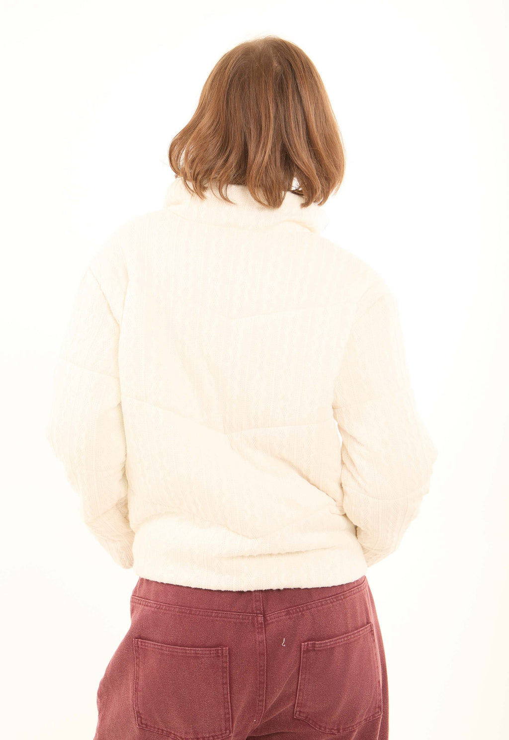 Soft Fleece High Neck Zip Jacket