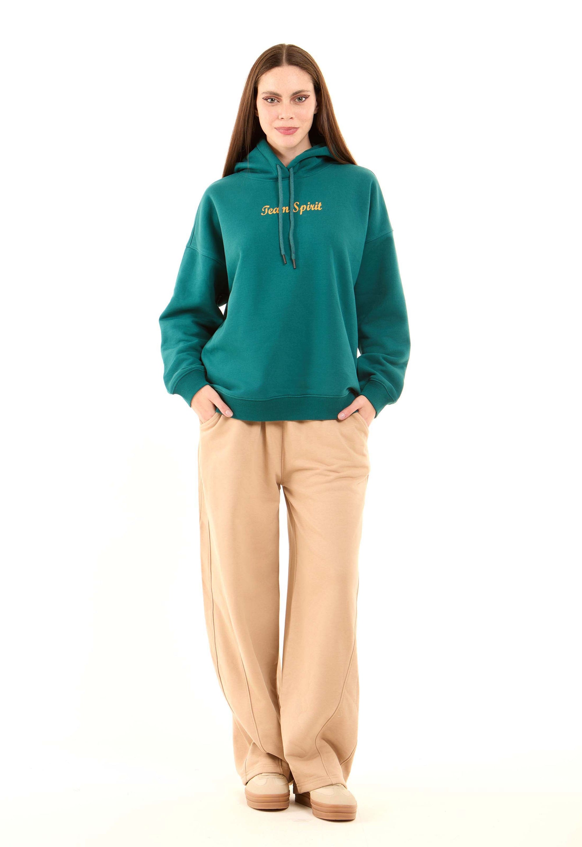 Wide-Leg Solid Comfy Pants