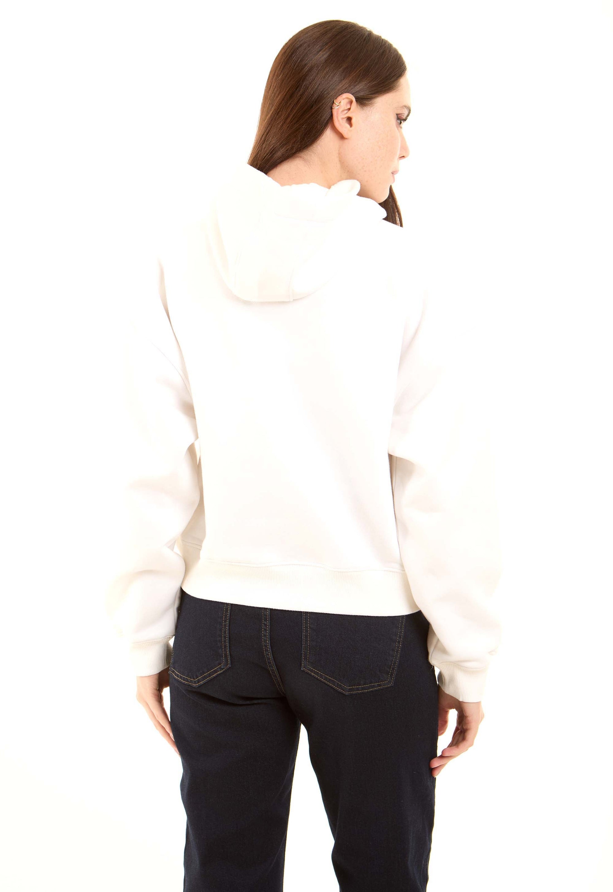 Slip On Printed "Crazy" Casual Hoodie