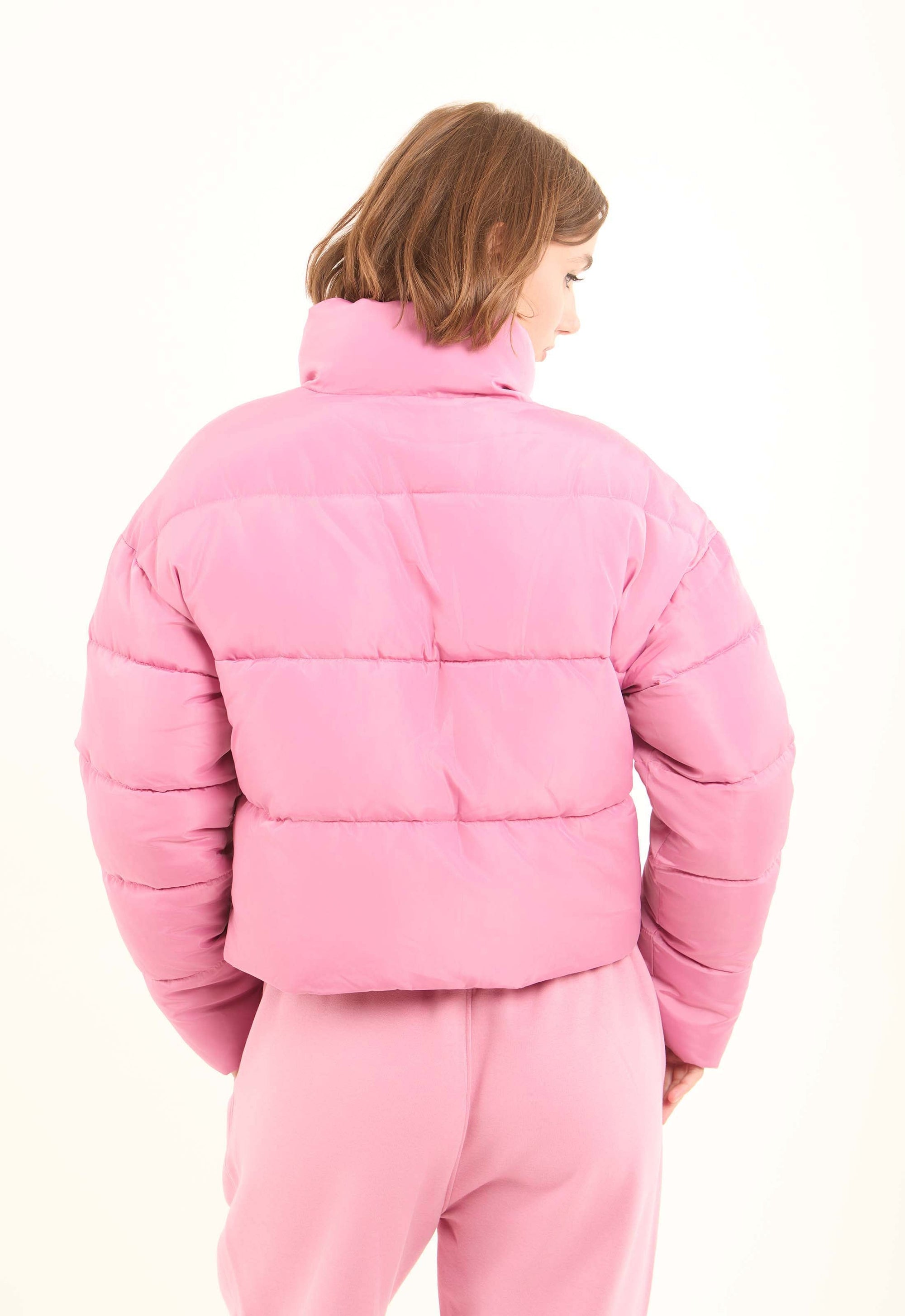 Butterfly Graphic Puffer Jacket