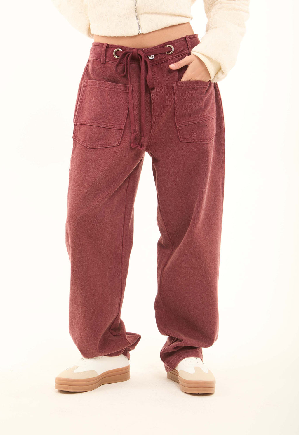 Relaxed Utility Pocket Pants