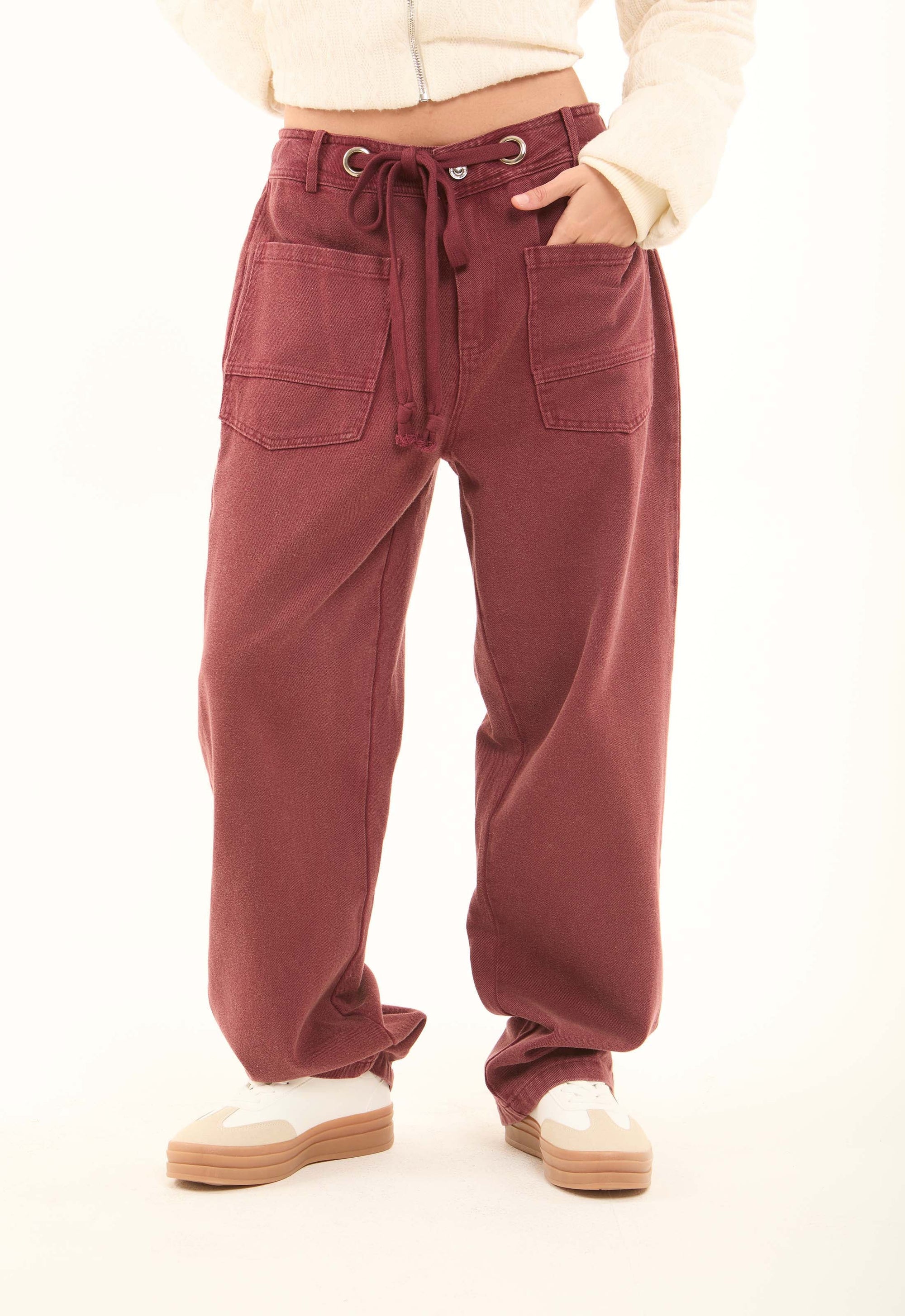 Relaxed Utility Pocket Pants