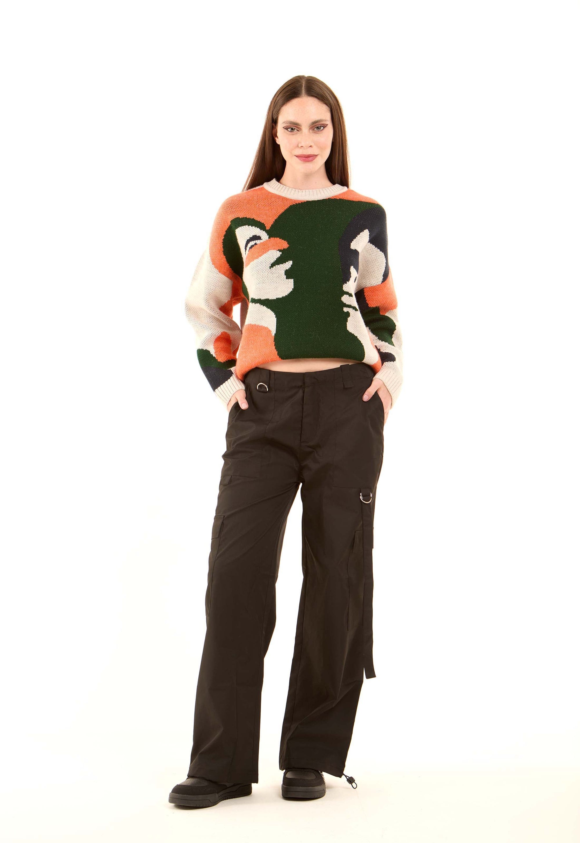 Cargo Pants with Utility Rings